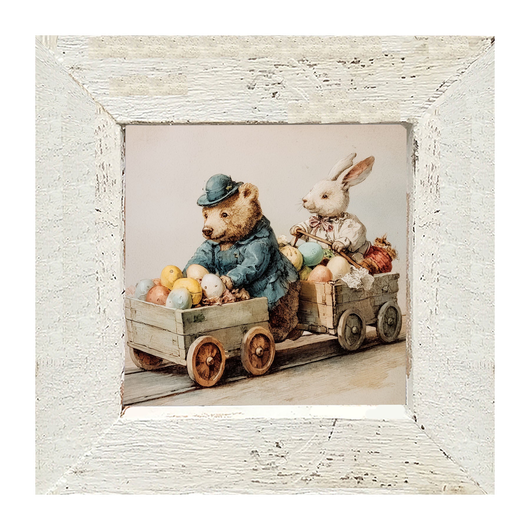 Easter Egg Delivery - Framed Art