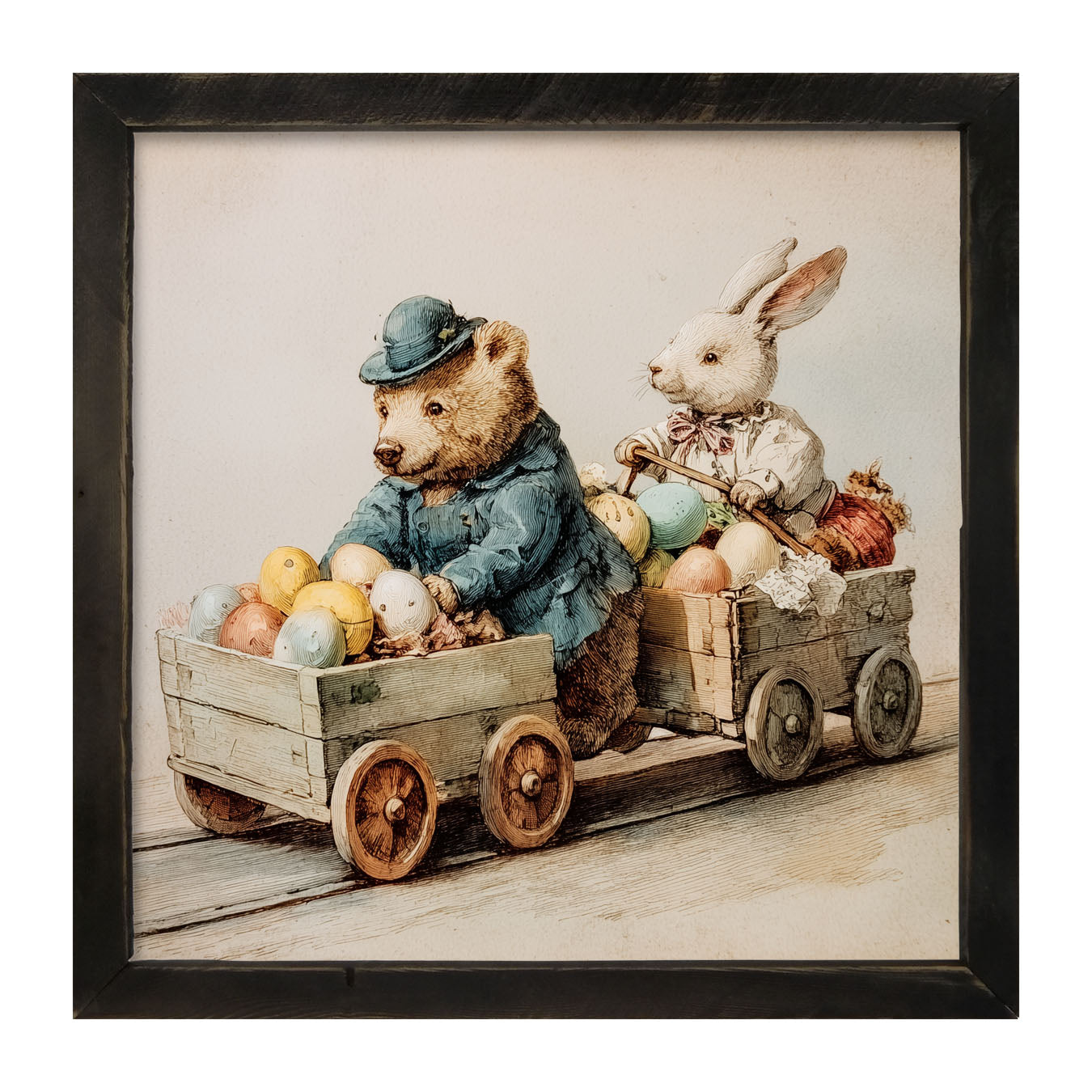 Easter Egg Delivery - Framed Art