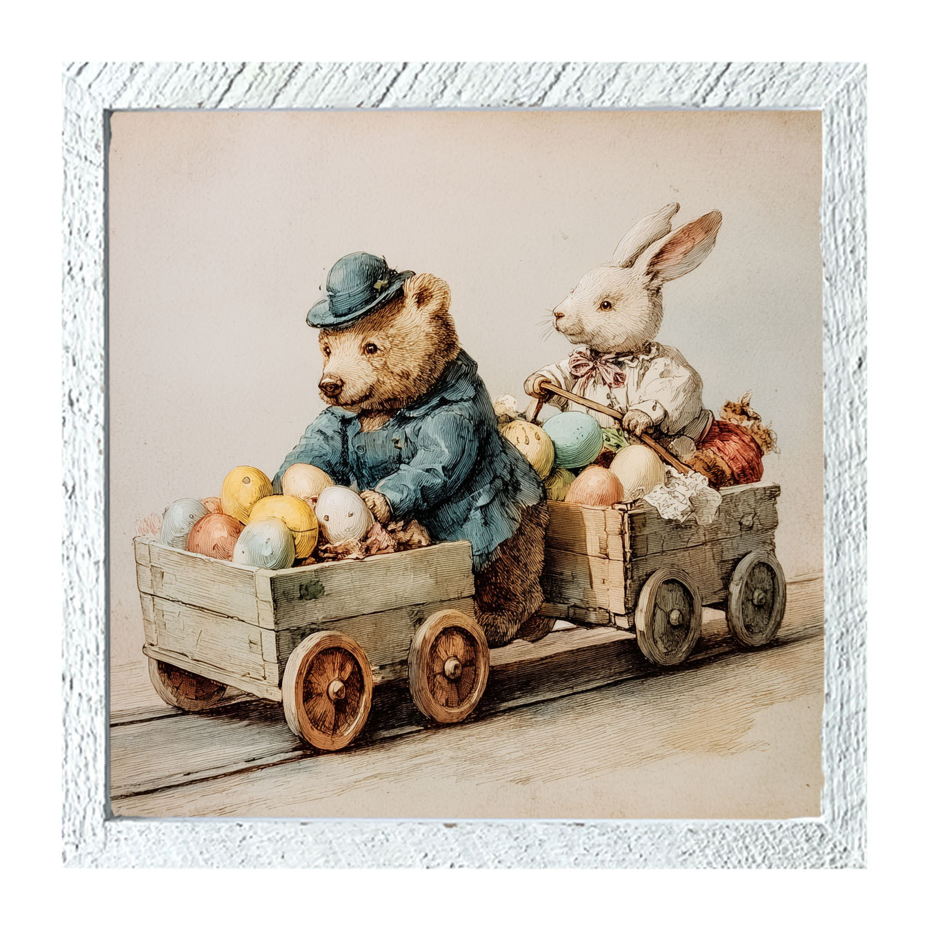 Easter Egg Delivery - Framed Art