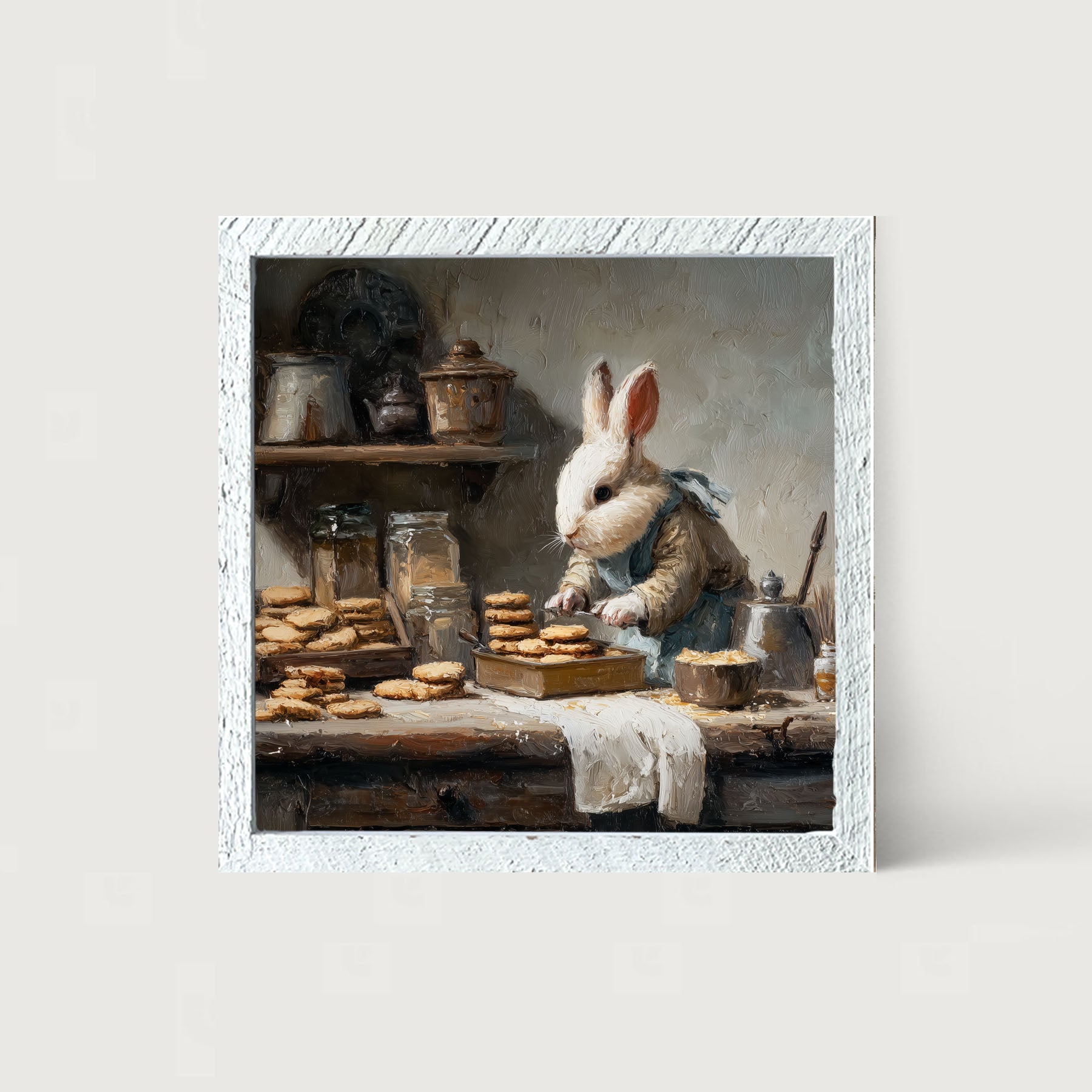 Bunny Baking Cookies