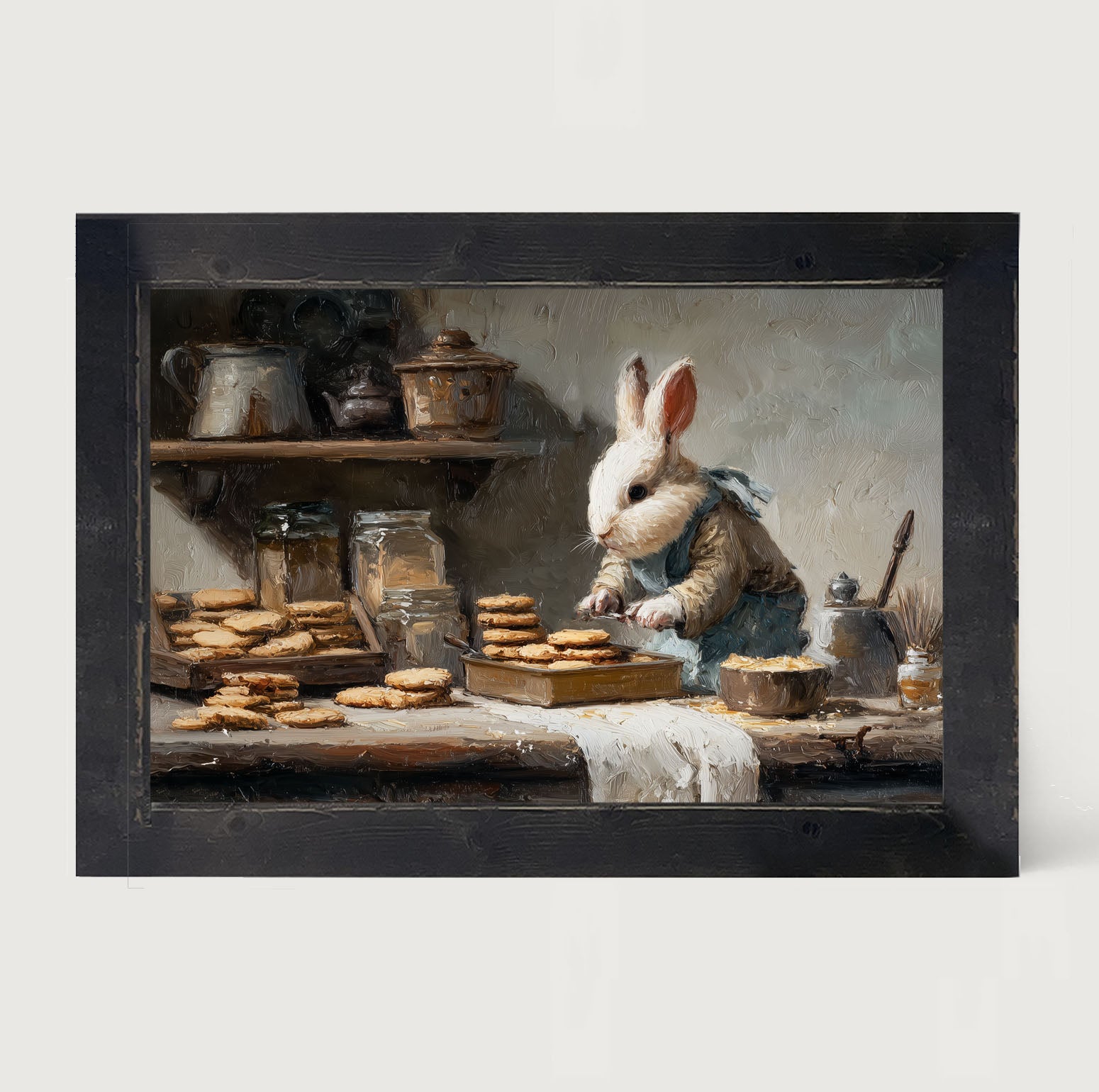 Bunny Baking Cookies