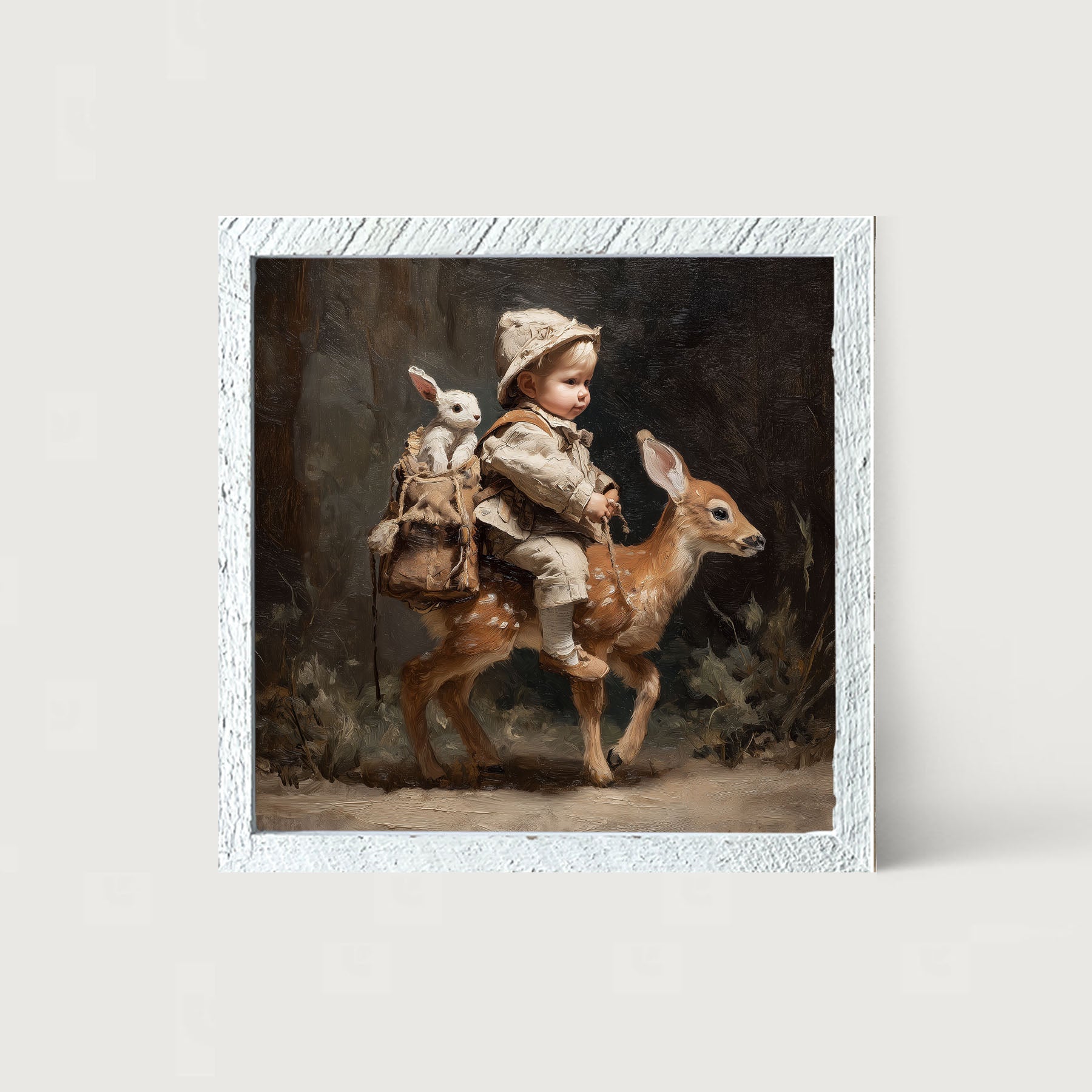 A Boy with his Forest Friends