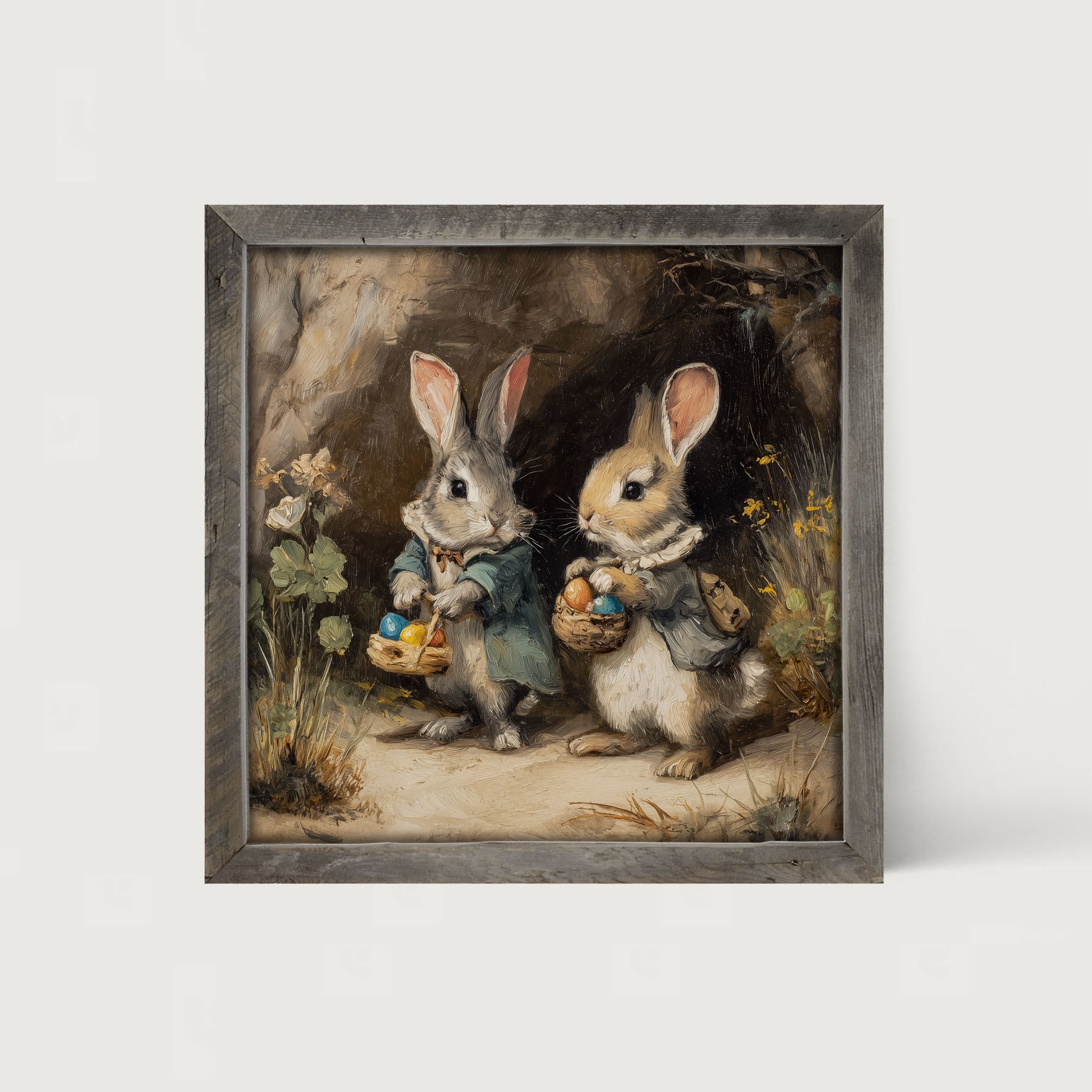Easter Bunnies in the Country