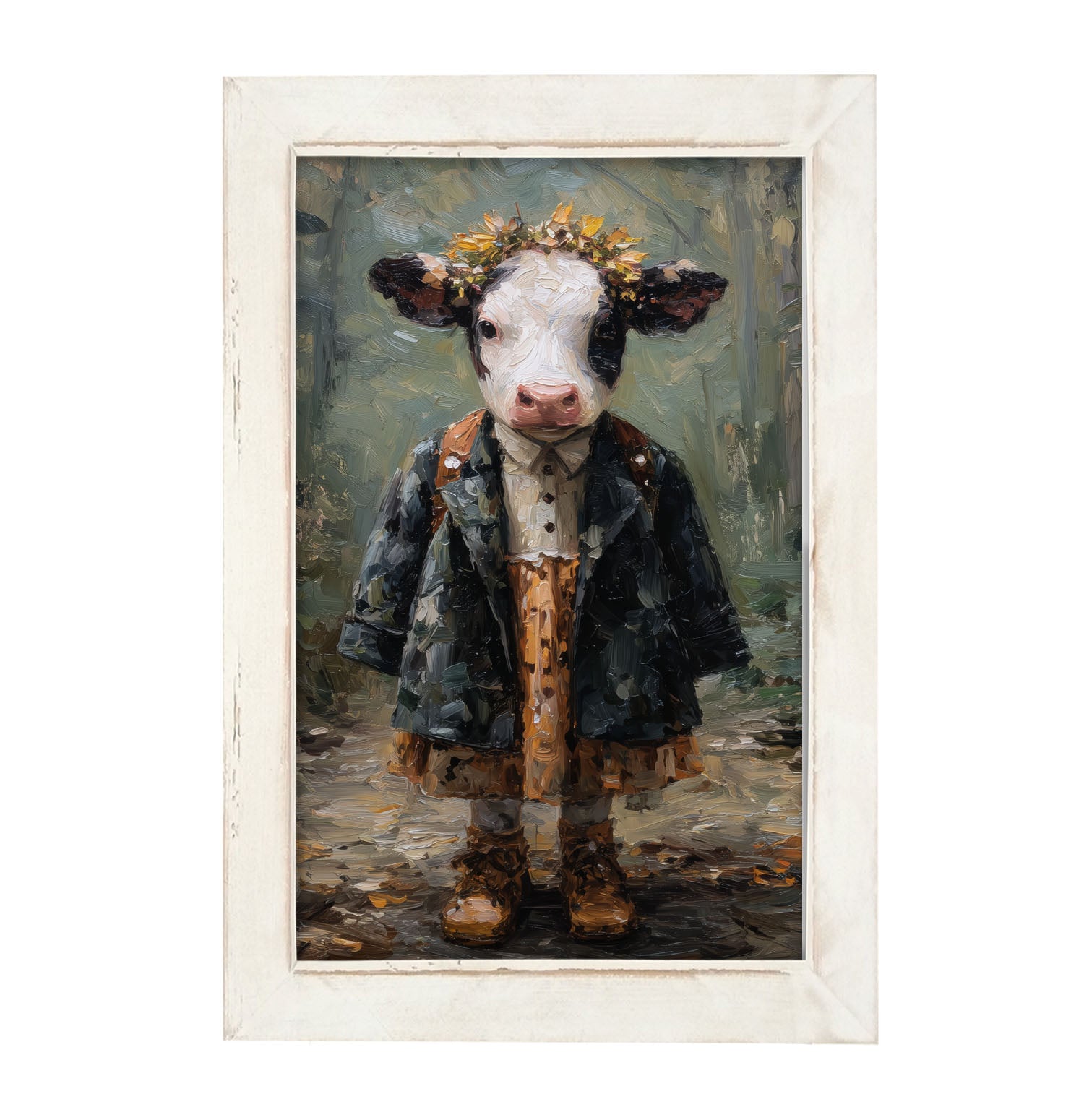 Country Friends - Dottie - Framed Art