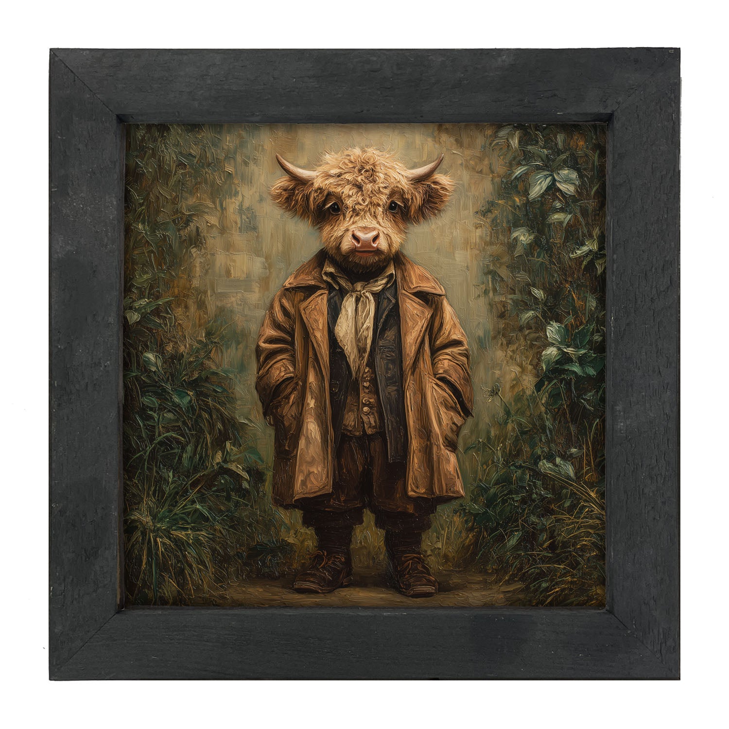 Country Friends - Theodore - Framed Art