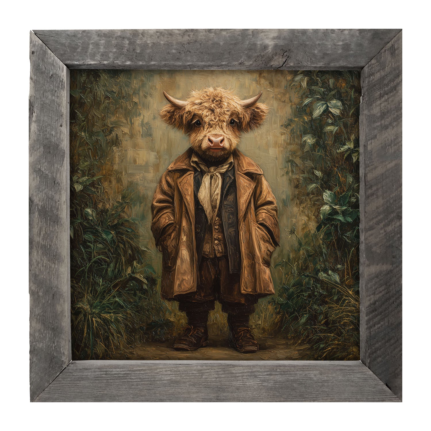 Country Friends - Theodore - Framed Art