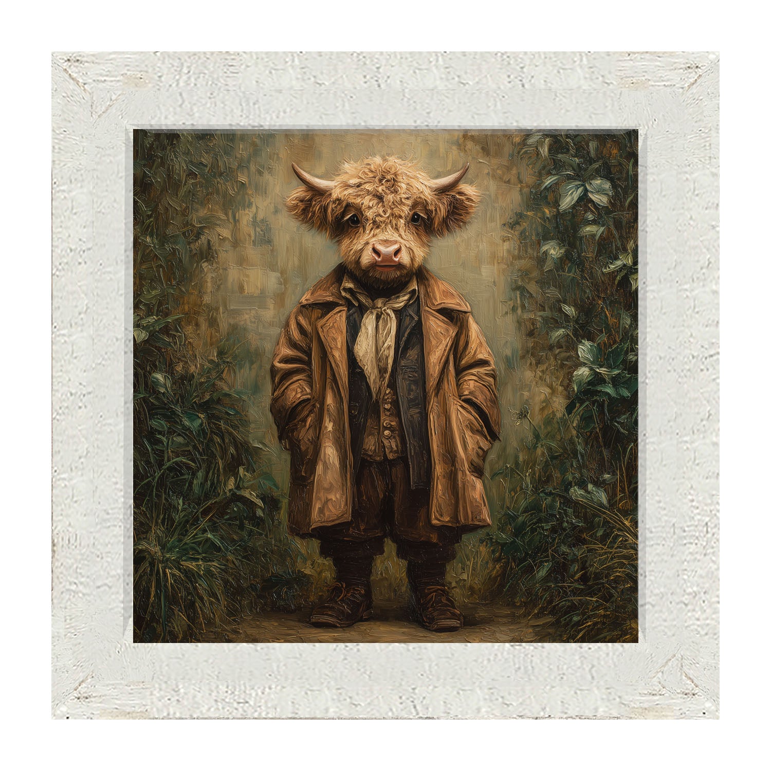 Country Friends - Theodore - Framed Art