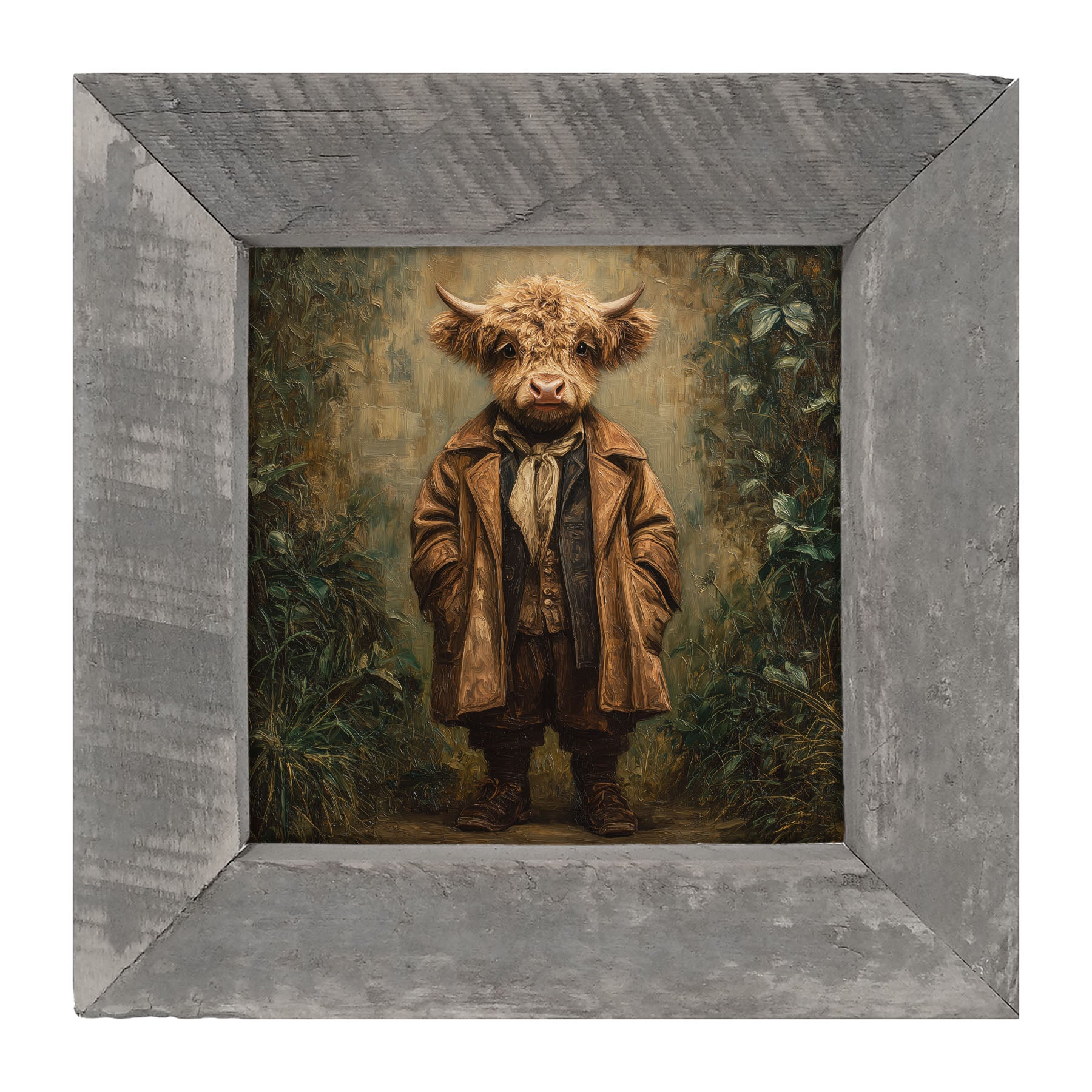 Country Friends - Theodore - Framed Art