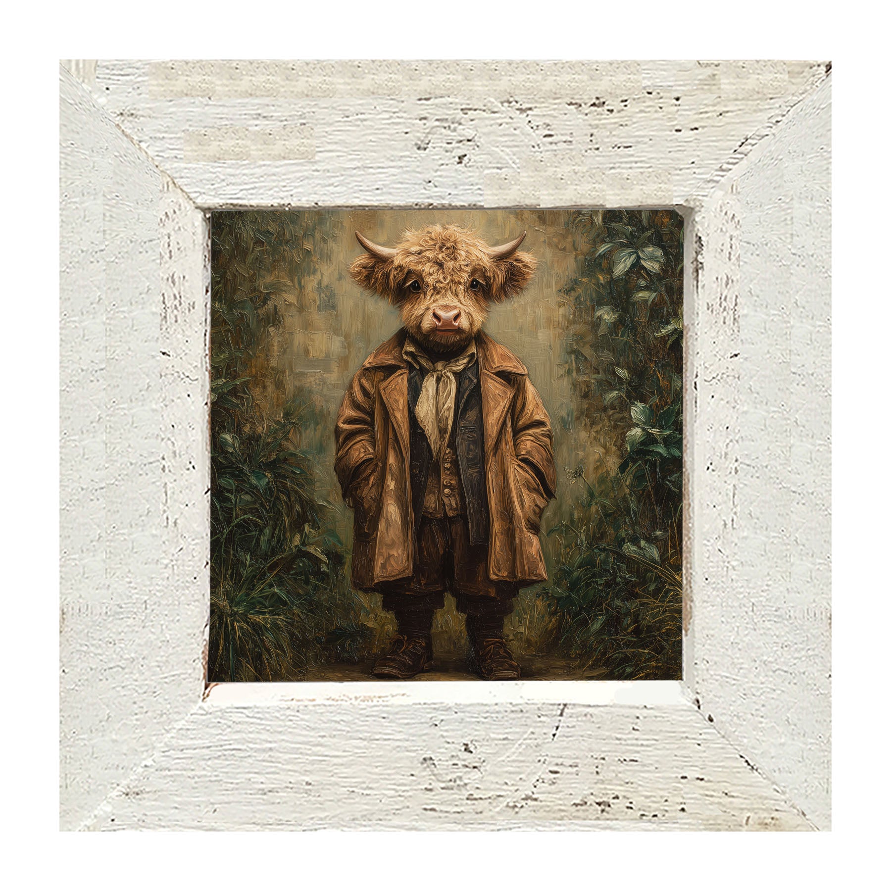 Country Friends - Theodore - Framed Art