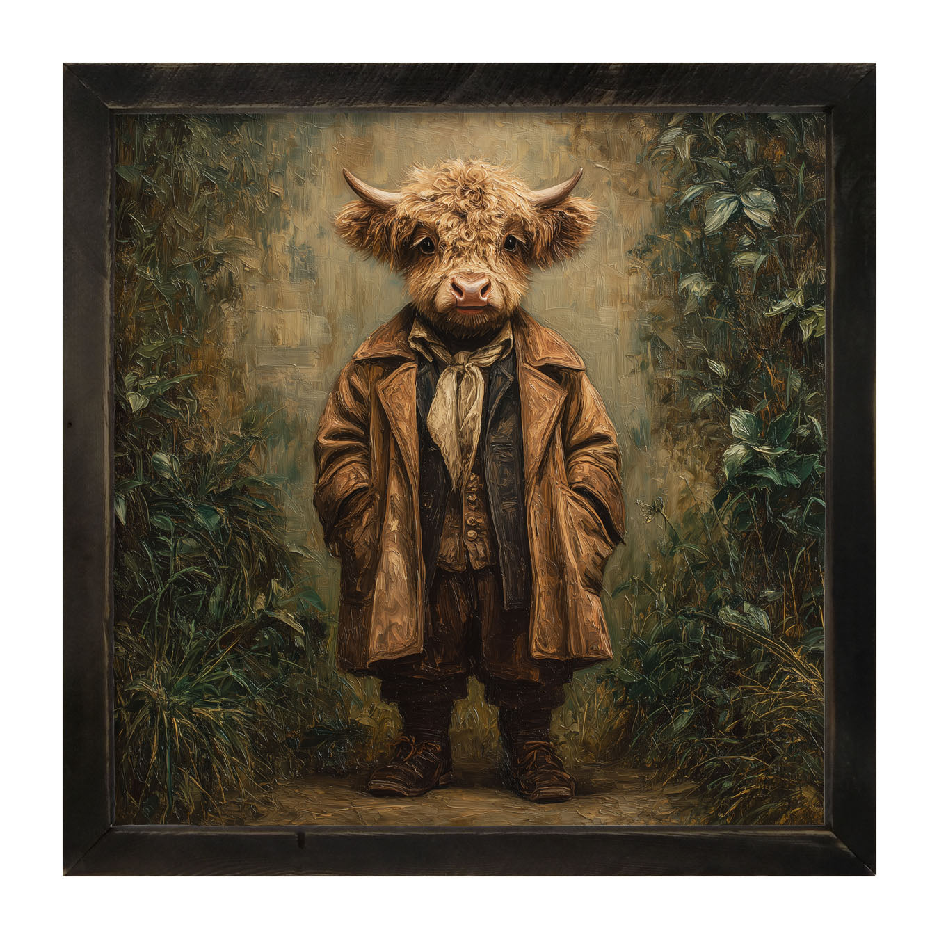 Country Friends - Theodore - Framed Art