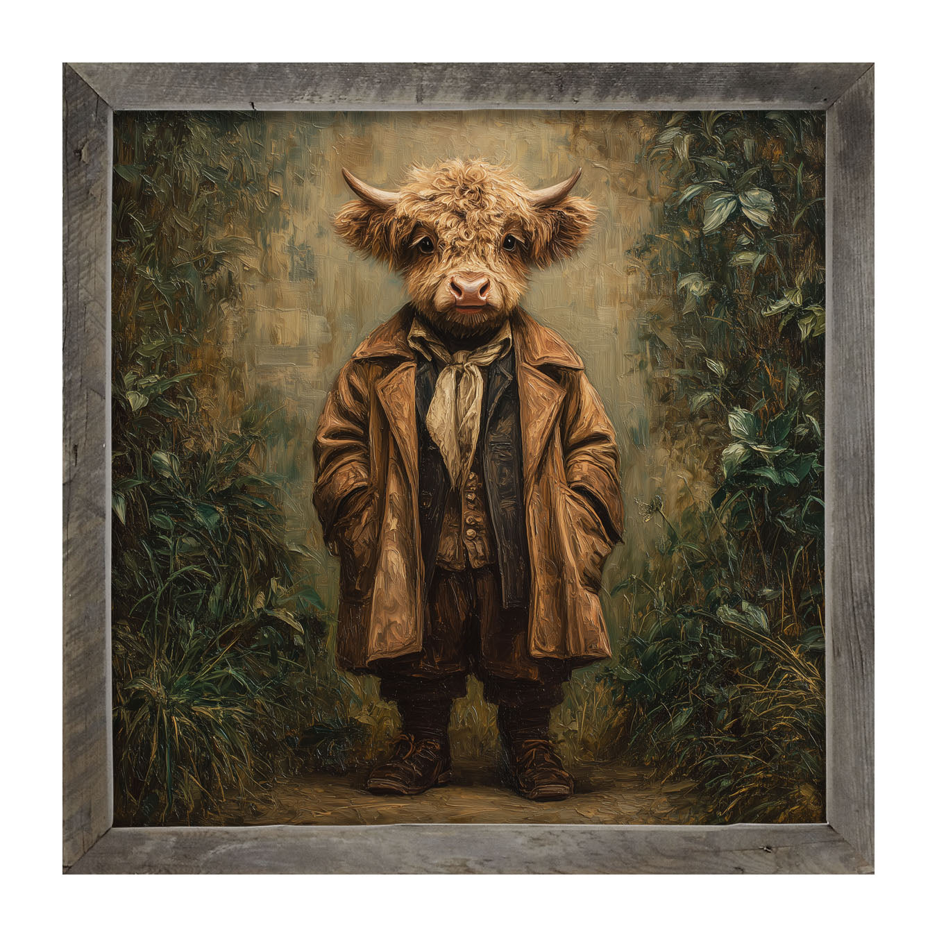 Country Friends - Theodore - Framed Art