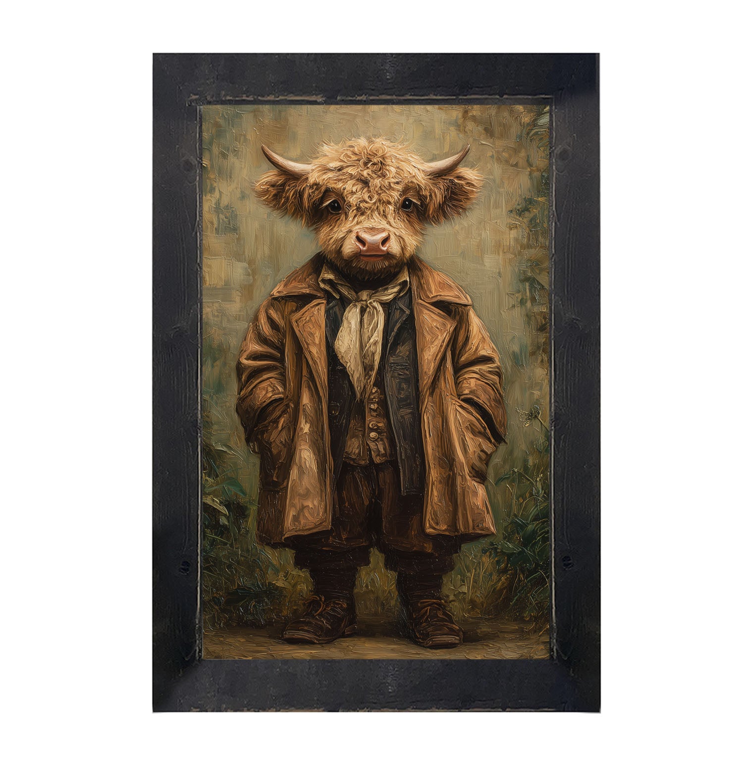 Country Friends - Theodore - Framed Art