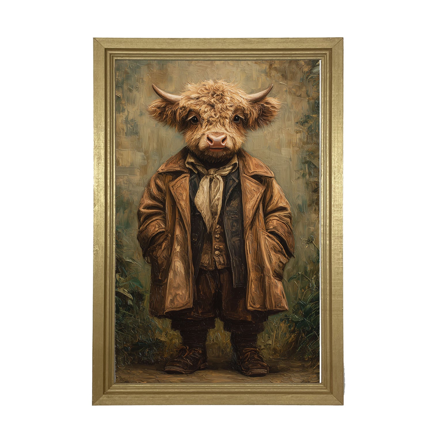Country Friends - Theodore - Framed Art