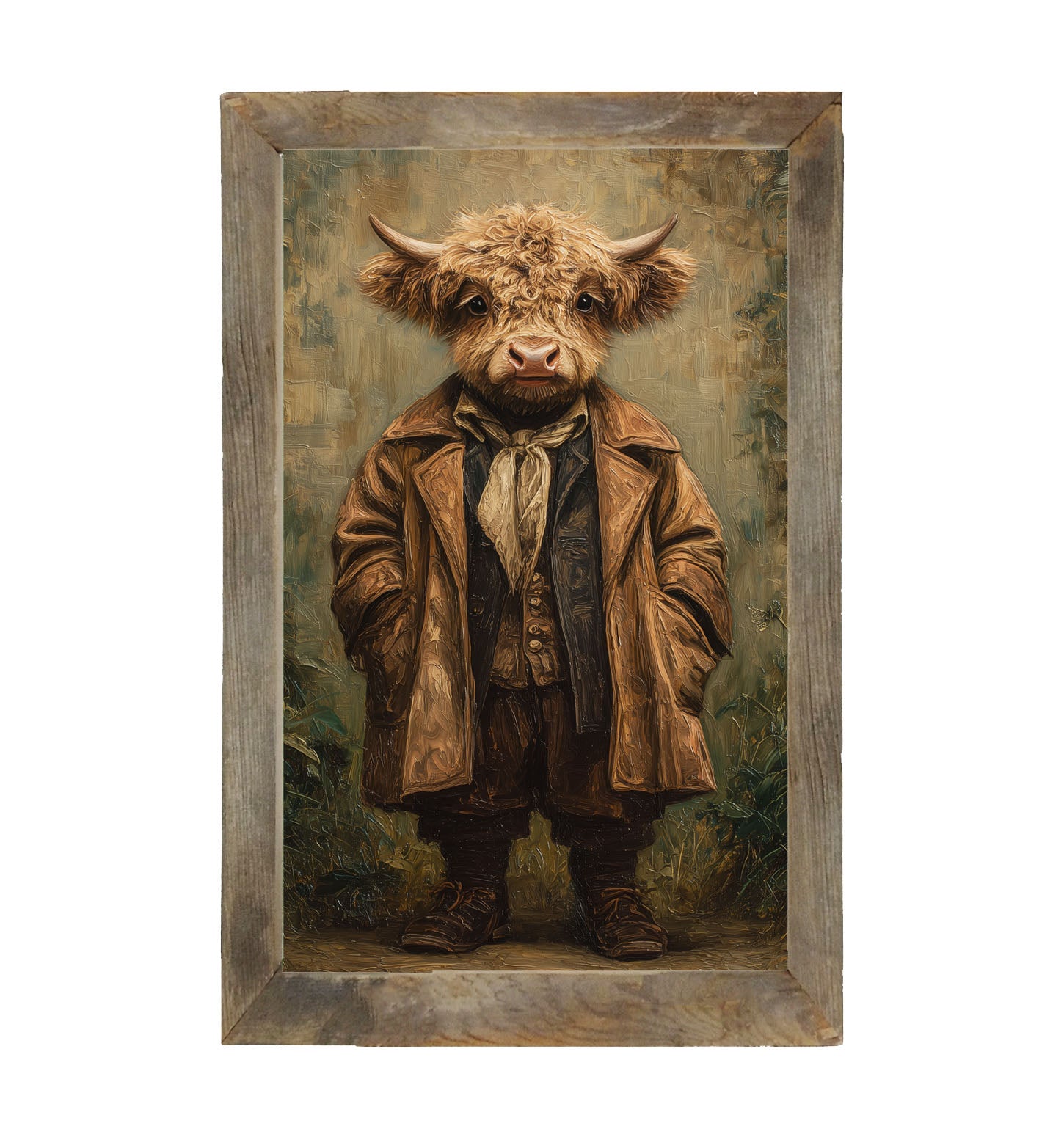 Country Friends - Theodore - Framed Art
