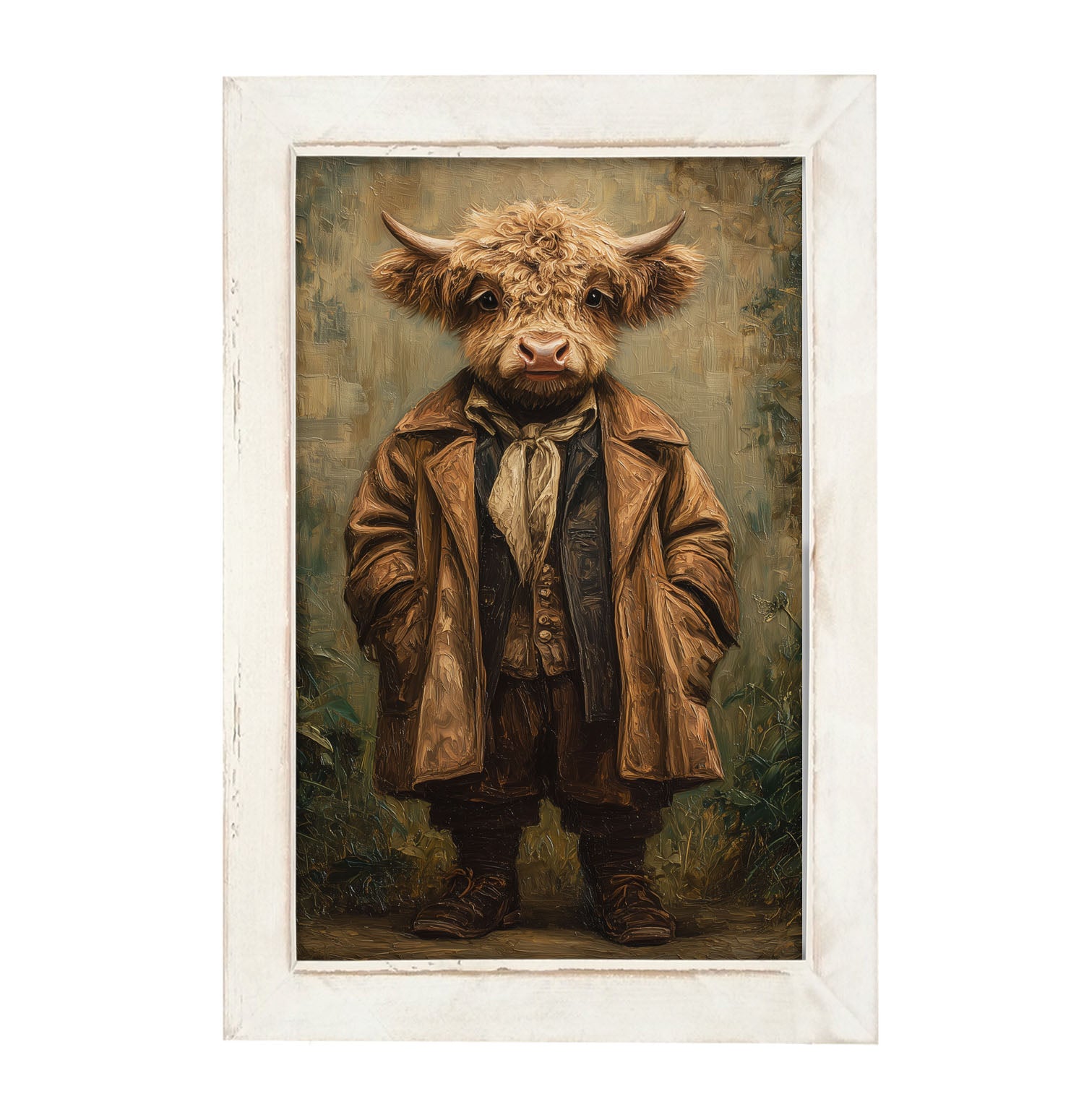 Country Friends - Theodore - Framed Art
