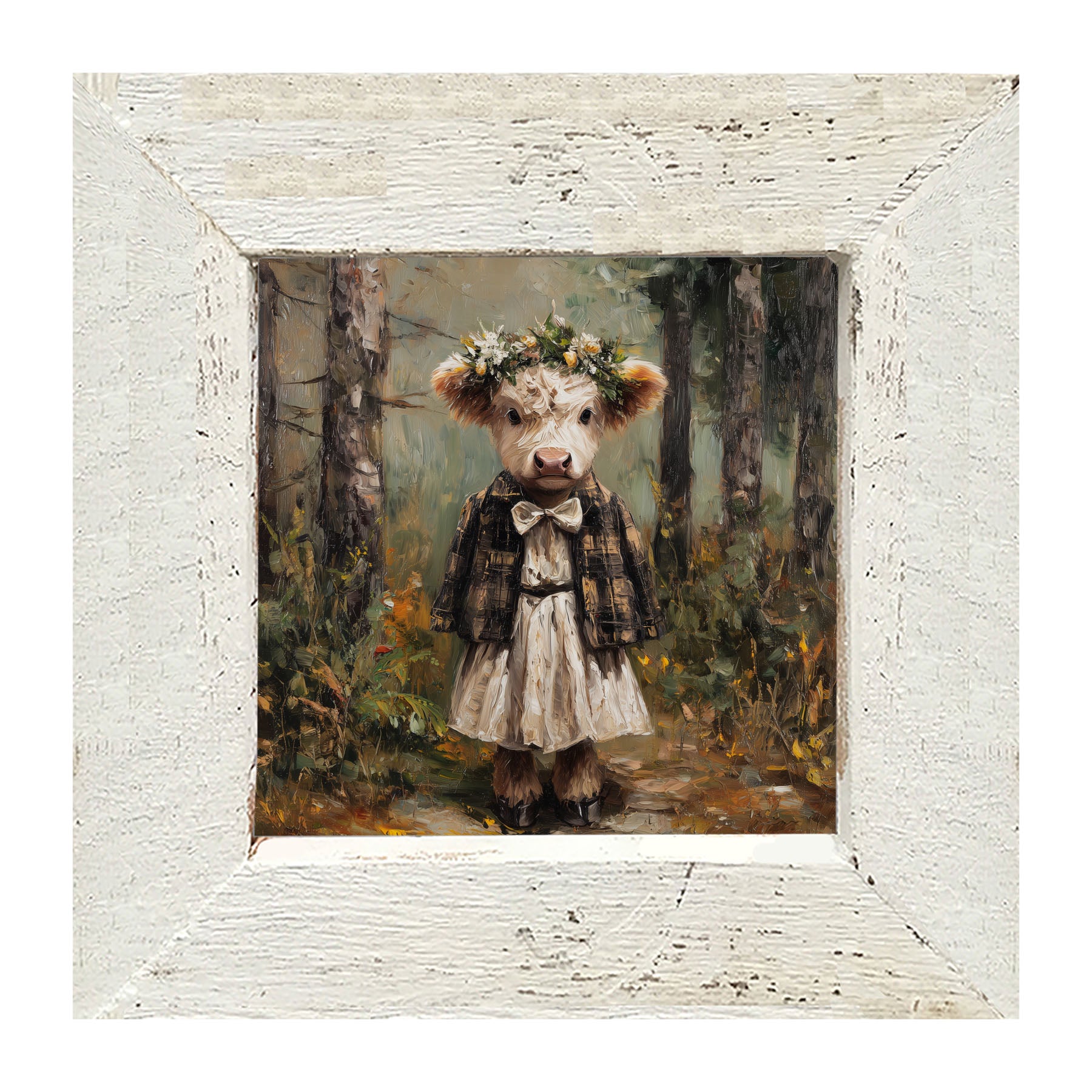 Country Friends - Maggie - Framed Art