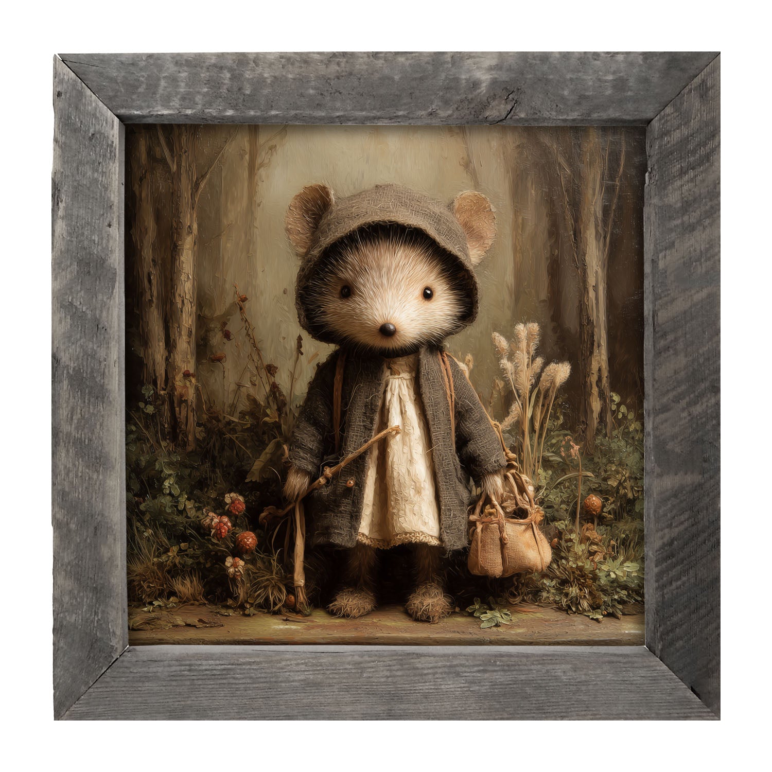 Country Friends - Heather - Framed Art
