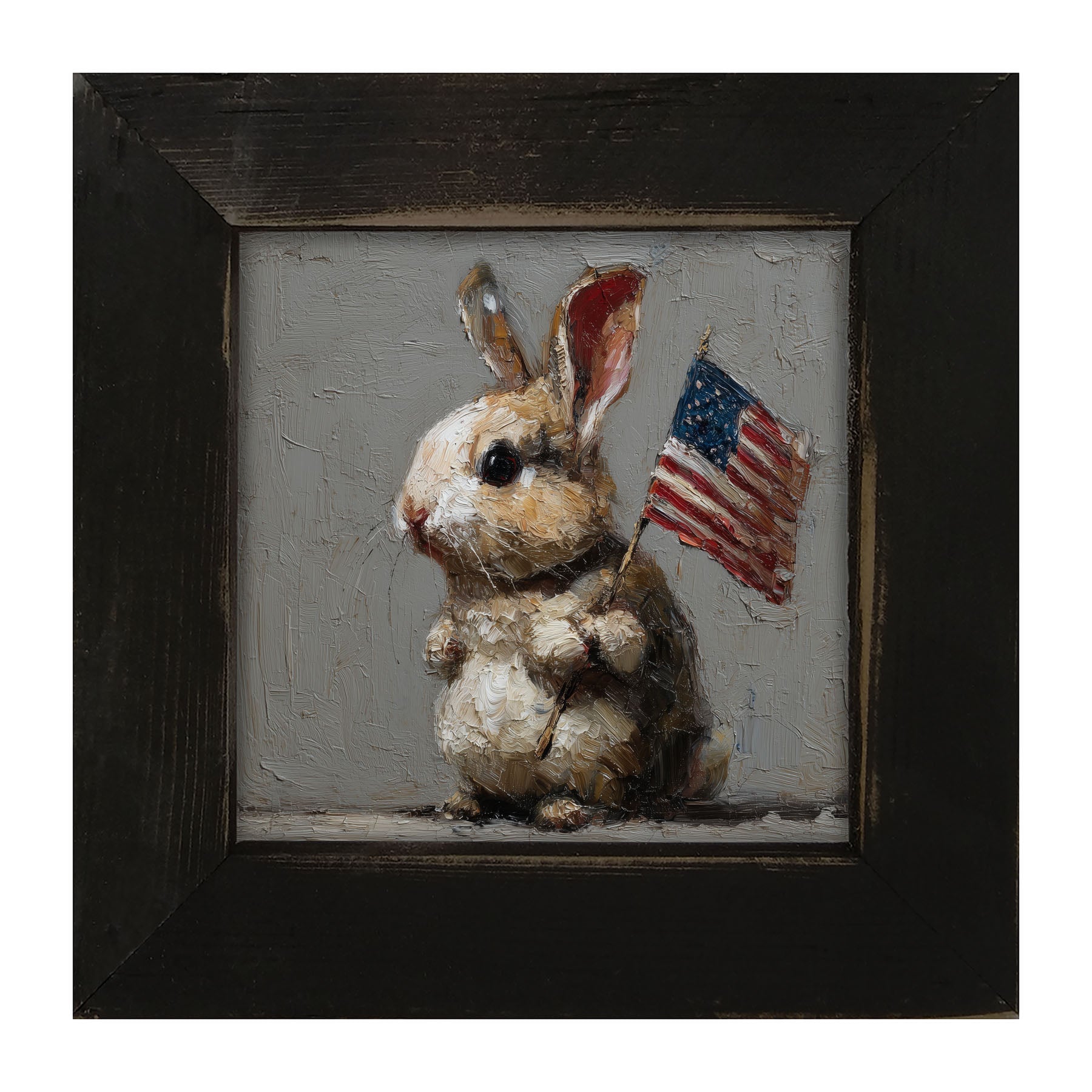 Holiday Bunny - Fourth of July - Framed Art