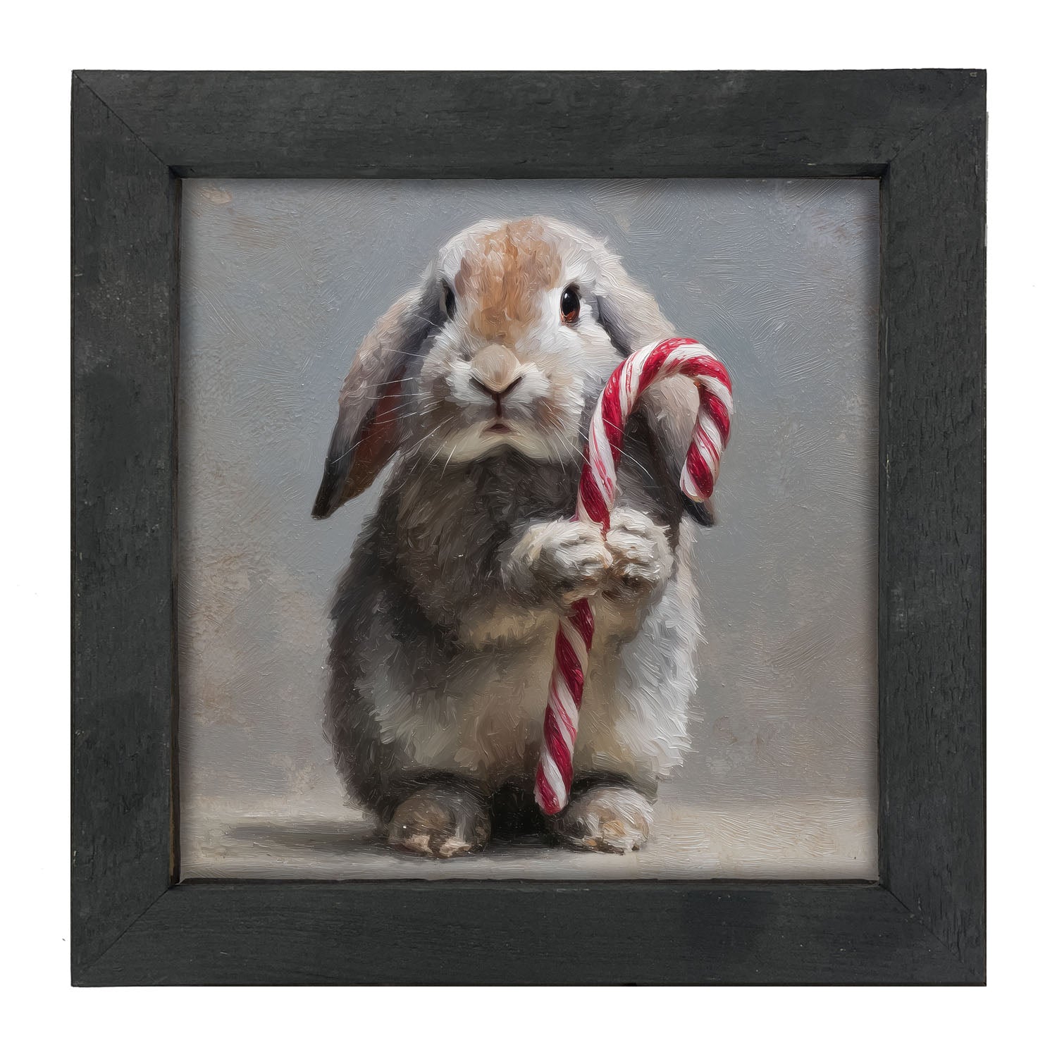 Holiday Bunny - Christmas - Framed Art