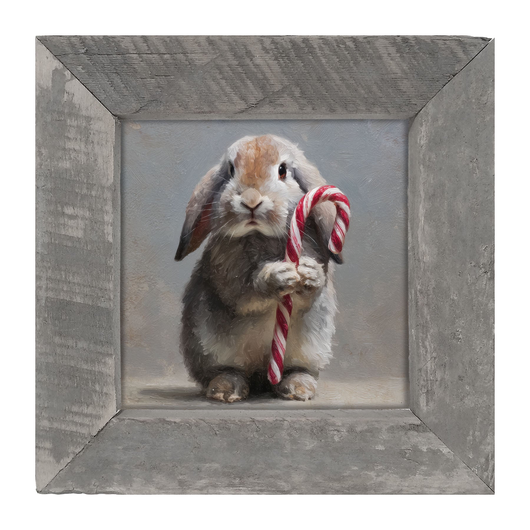 Holiday Bunny - Christmas - Framed Art