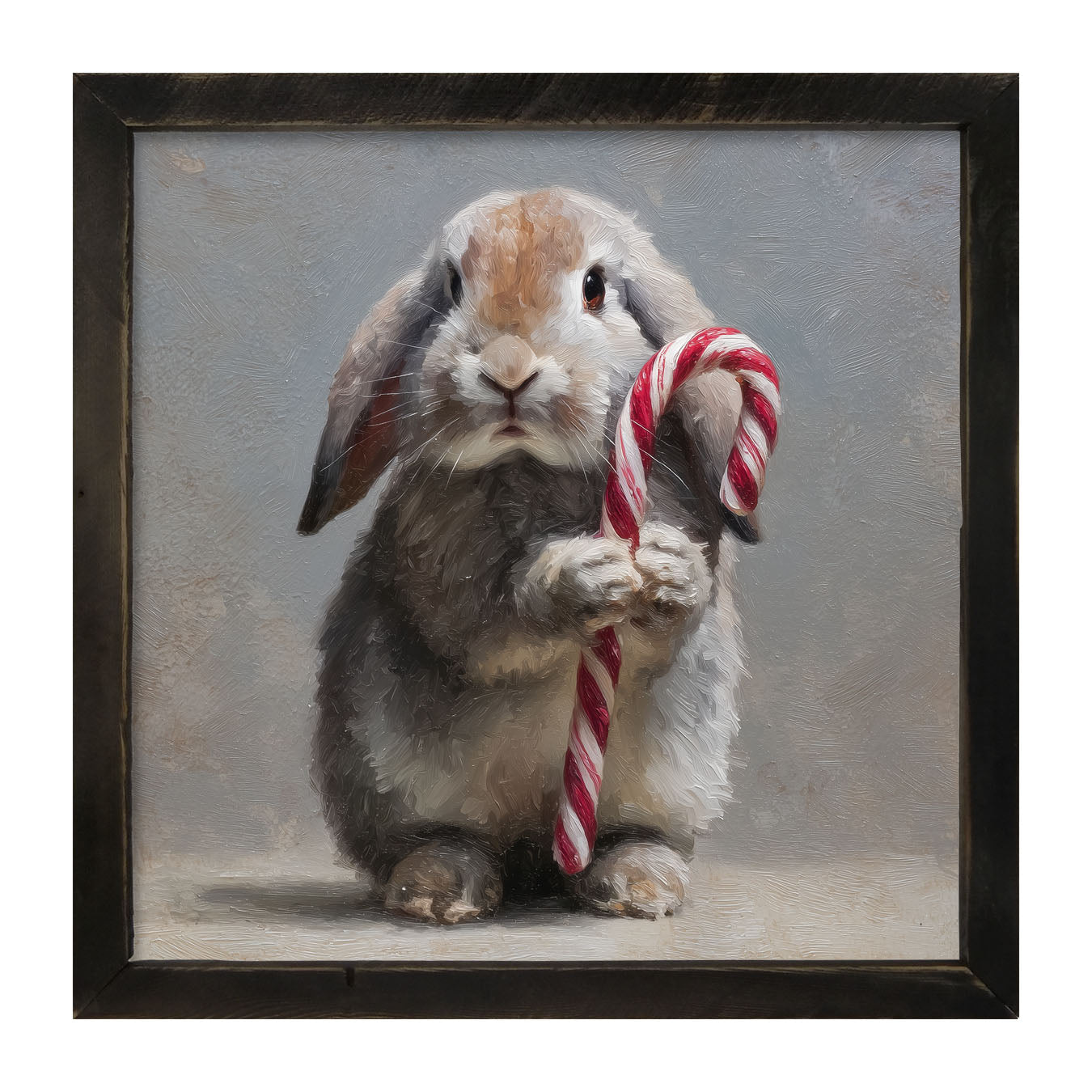Holiday Bunny - Christmas - Framed Art