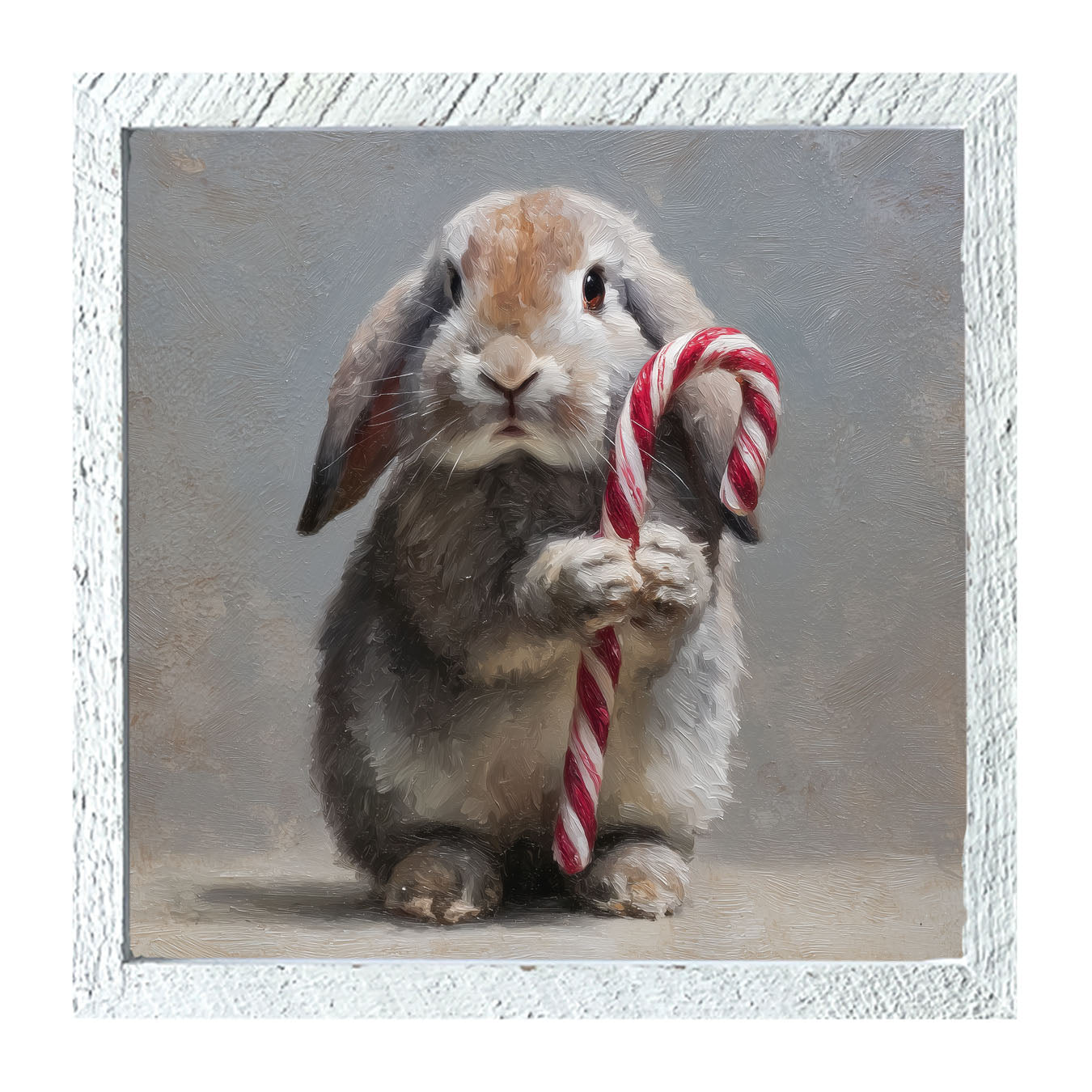 Holiday Bunny - Christmas - Framed Art