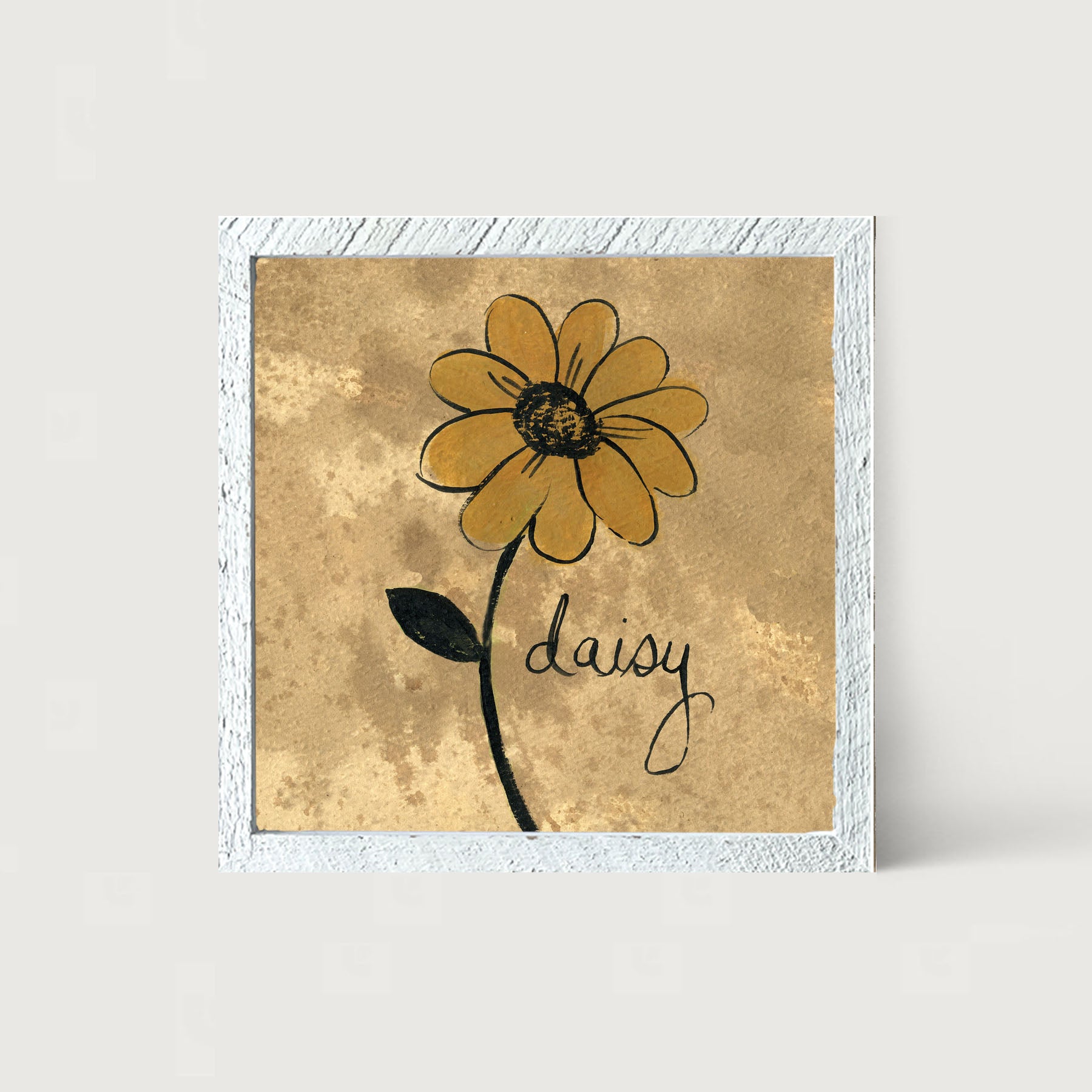 Daisy - Framed art