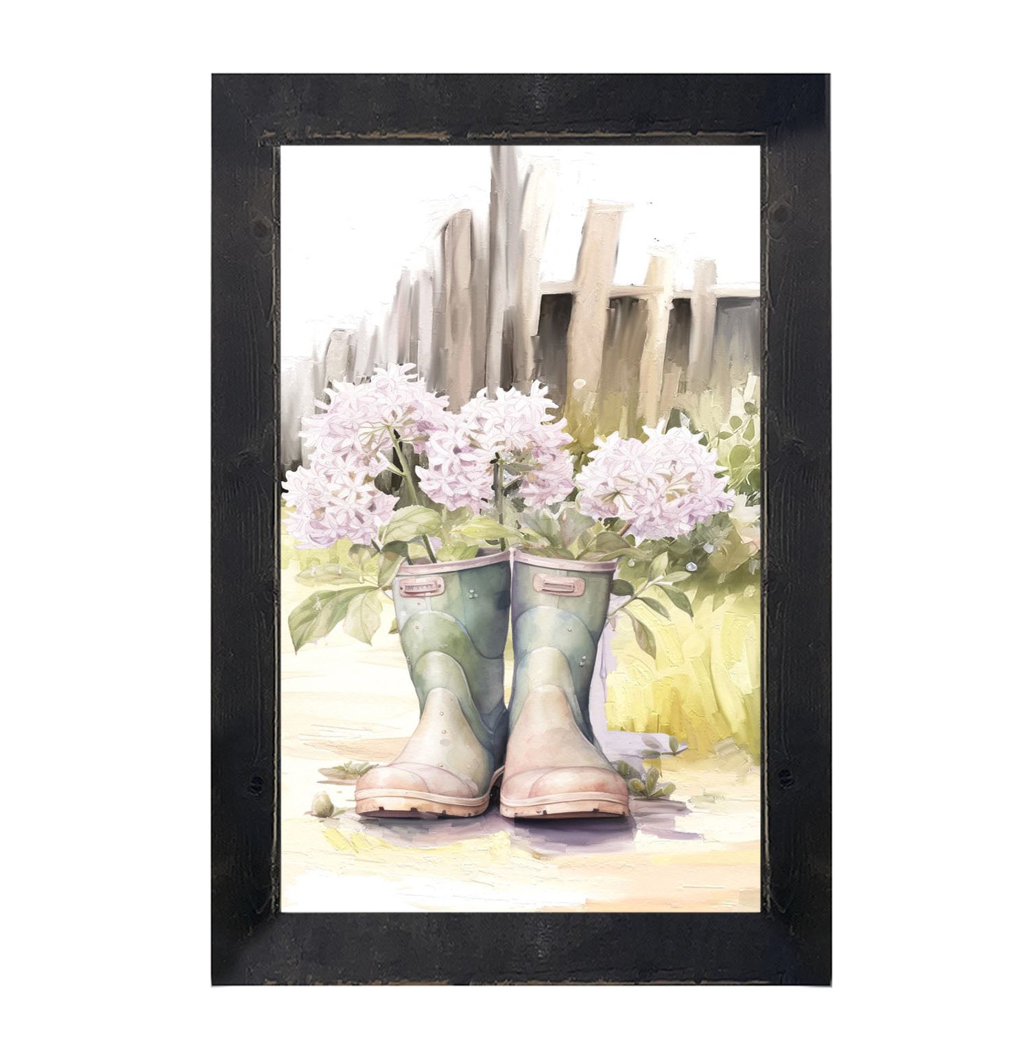 Gardening Boots 1 - Framed art