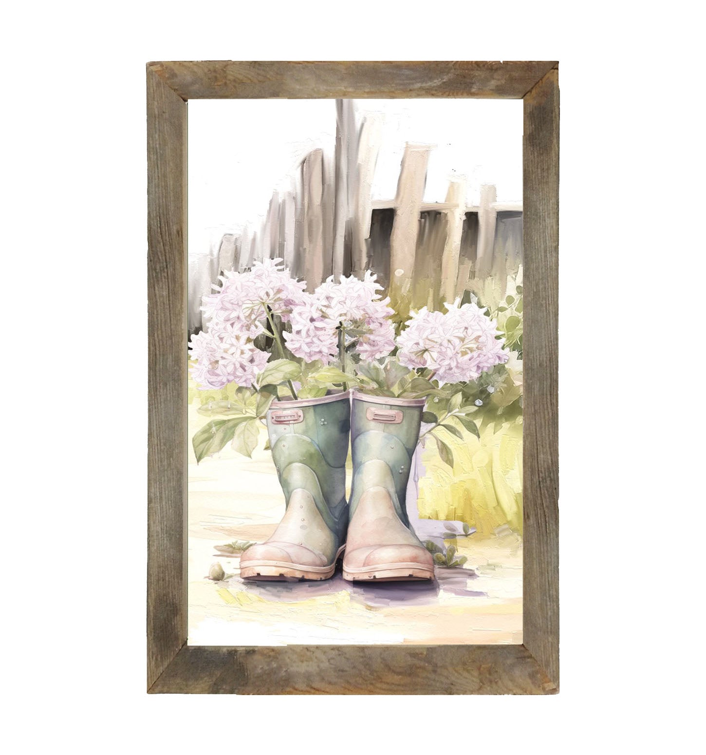 Gardening Boots 1 - Framed art