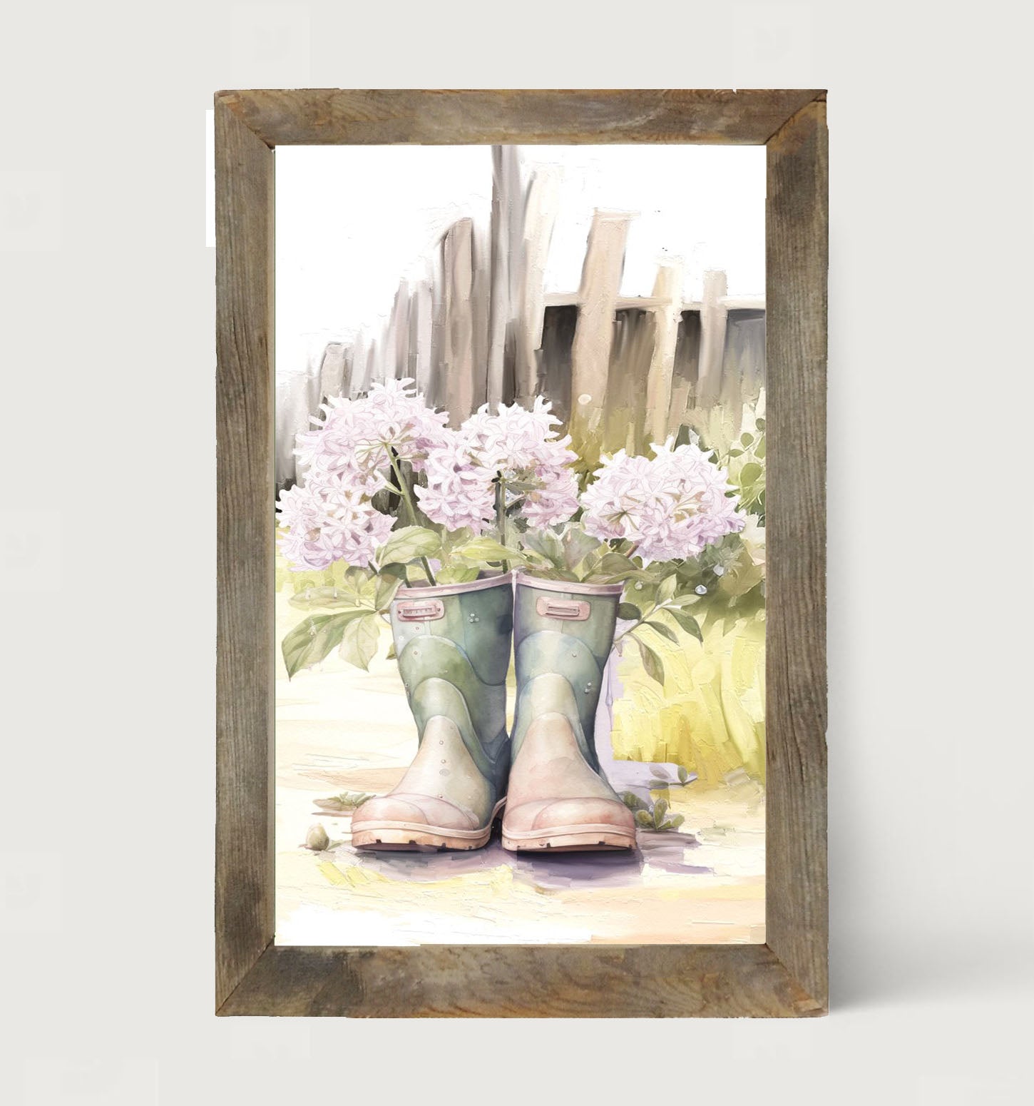 Gardening Boots 1 - Framed art