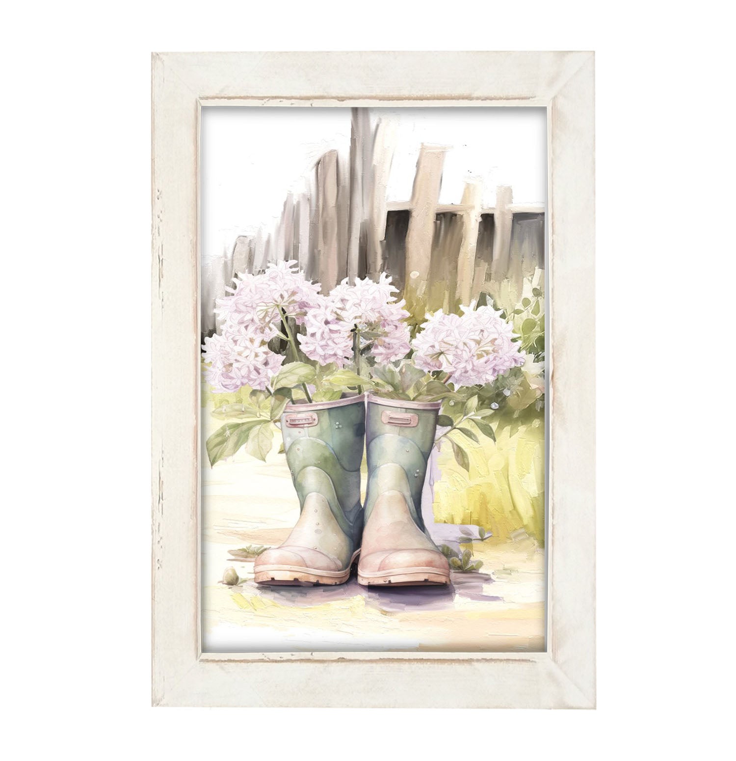 Gardening Boots 1 - Framed art