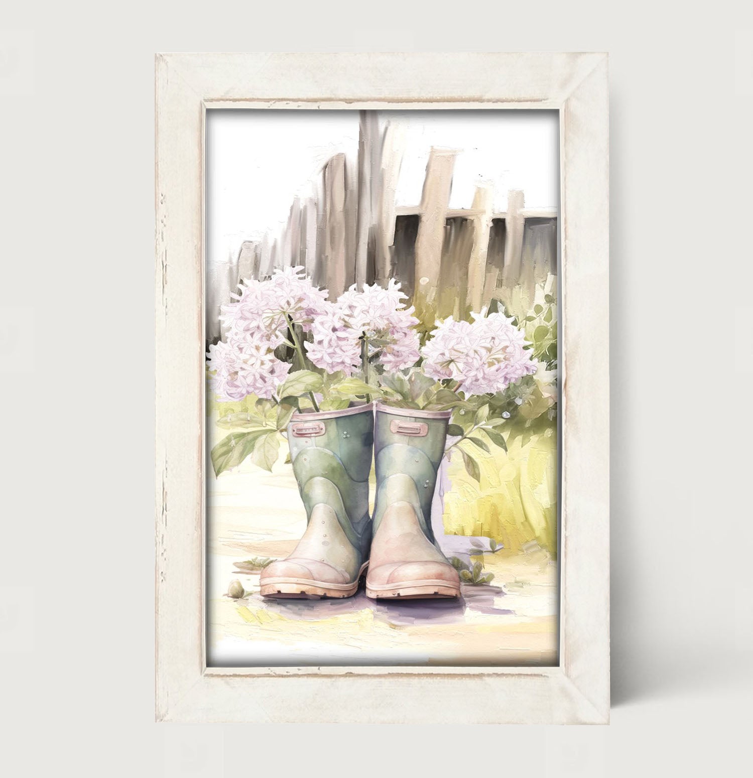 Gardening Boots 1 - Framed art