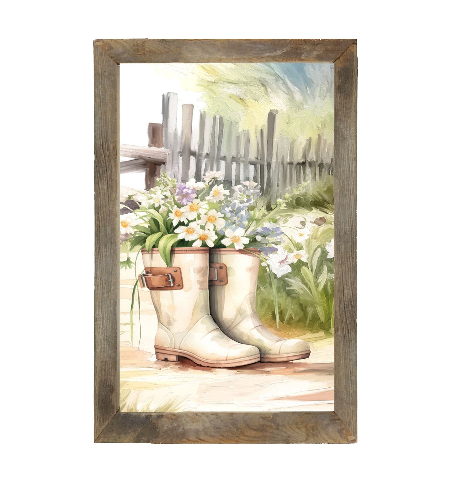 Gardening Boots 2 - Framed art