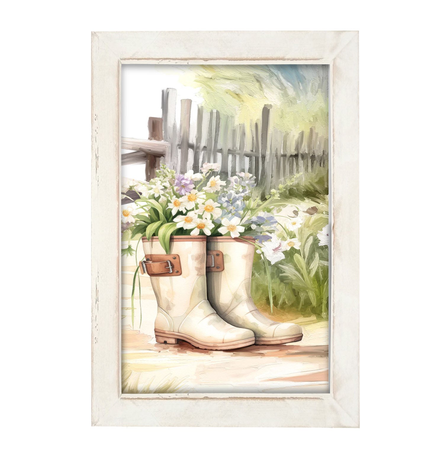 Gardening Boots 2 - Framed art