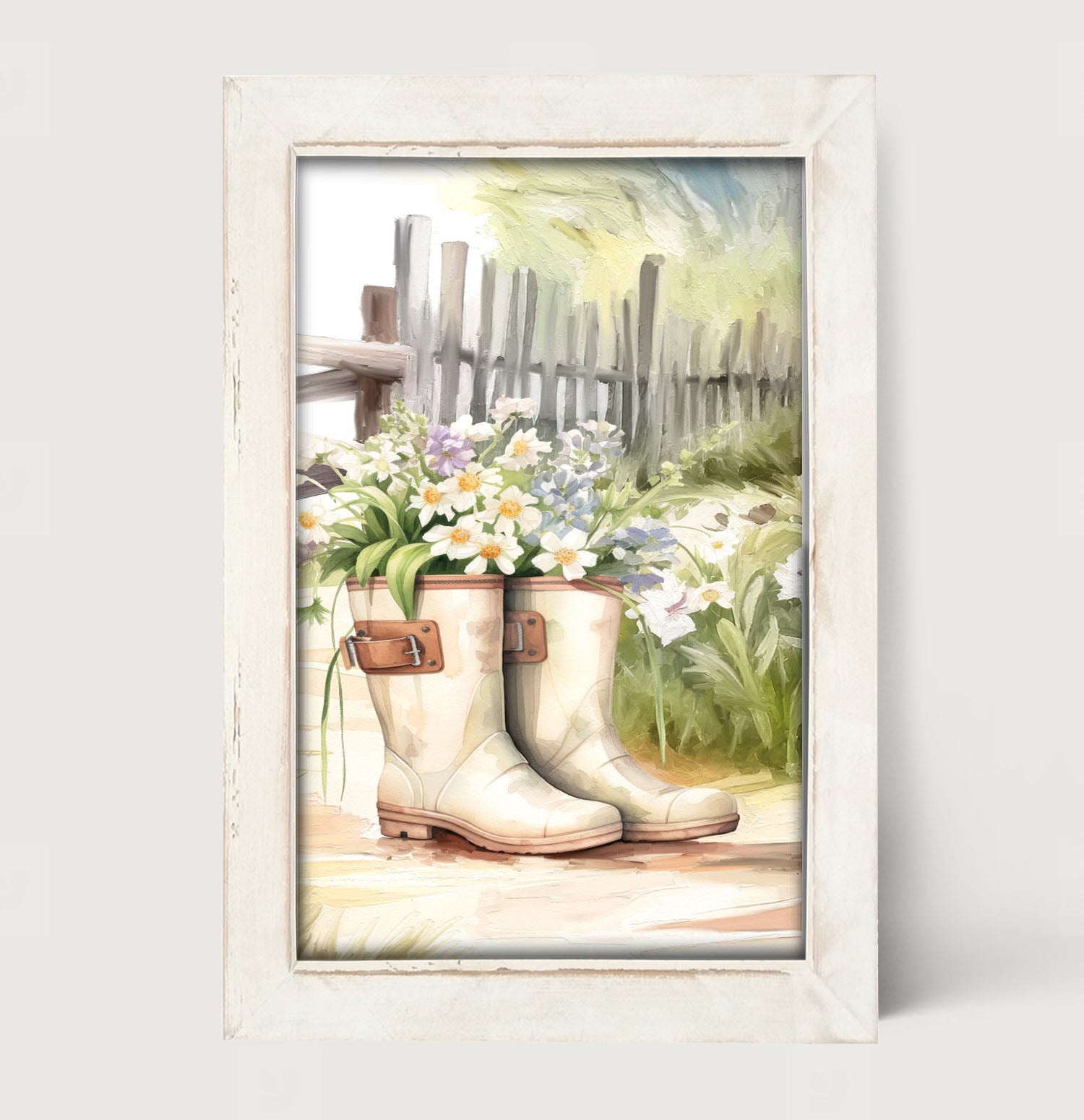 Gardening Boots 2 - Framed art