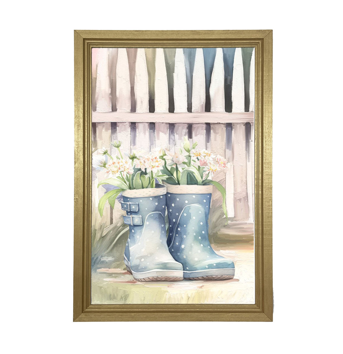 Gardening Boots 3 - Framed art