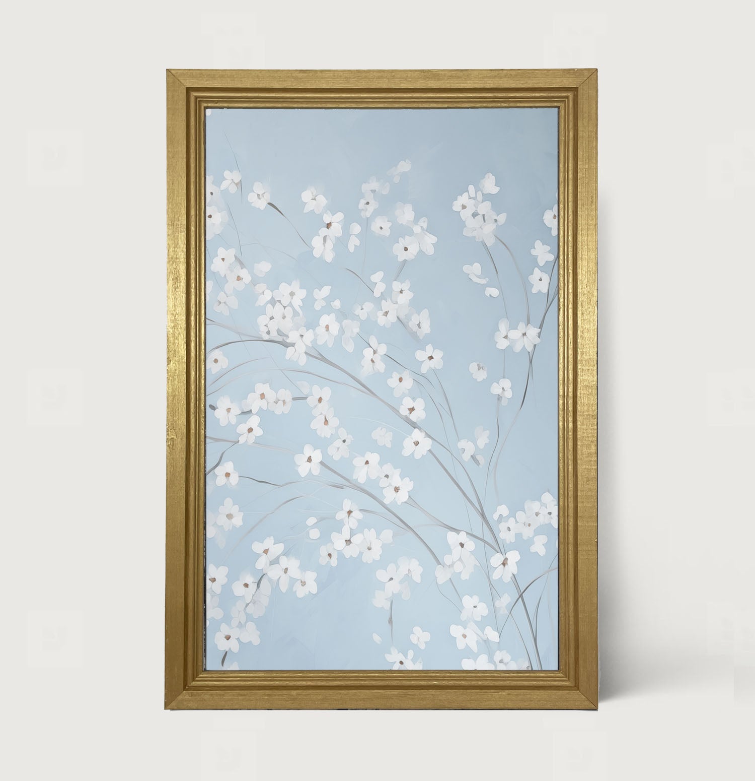 Blue Dogwood - Framed Art