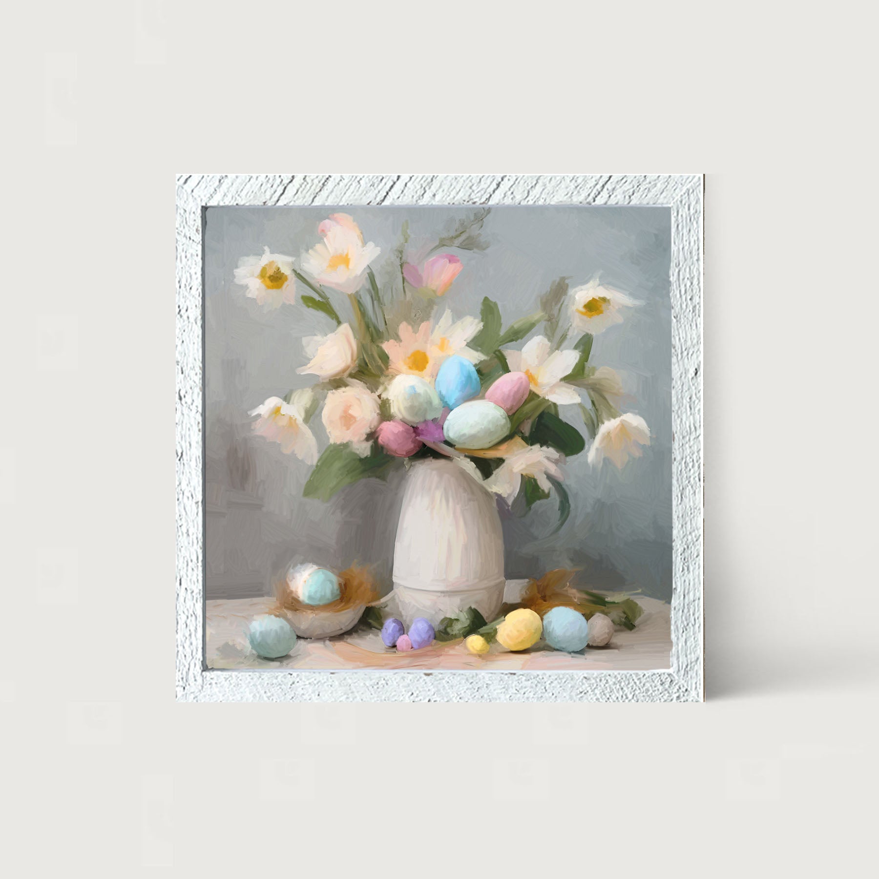 Easter Egg Bouquet - Framed art