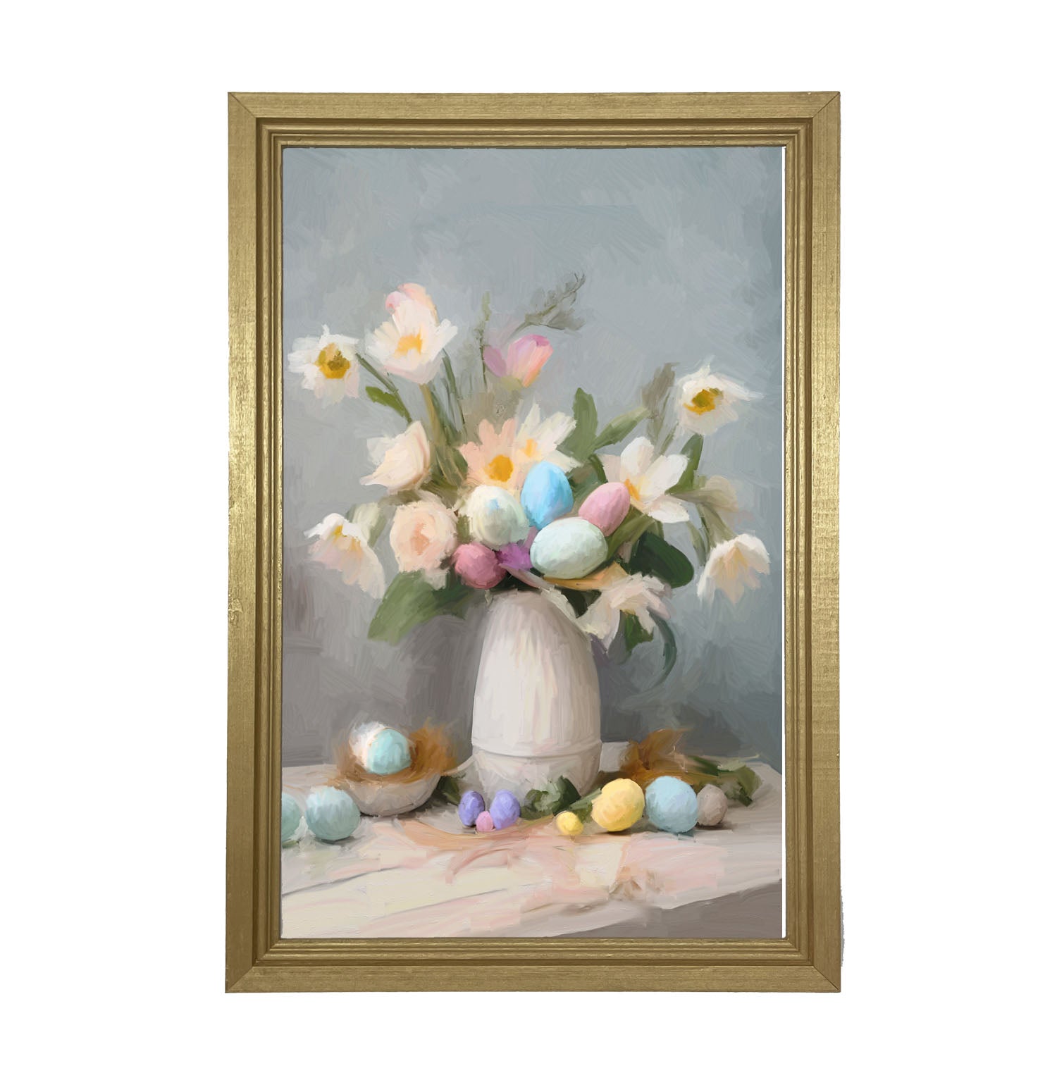 Easter Egg Bouquet - Framed art