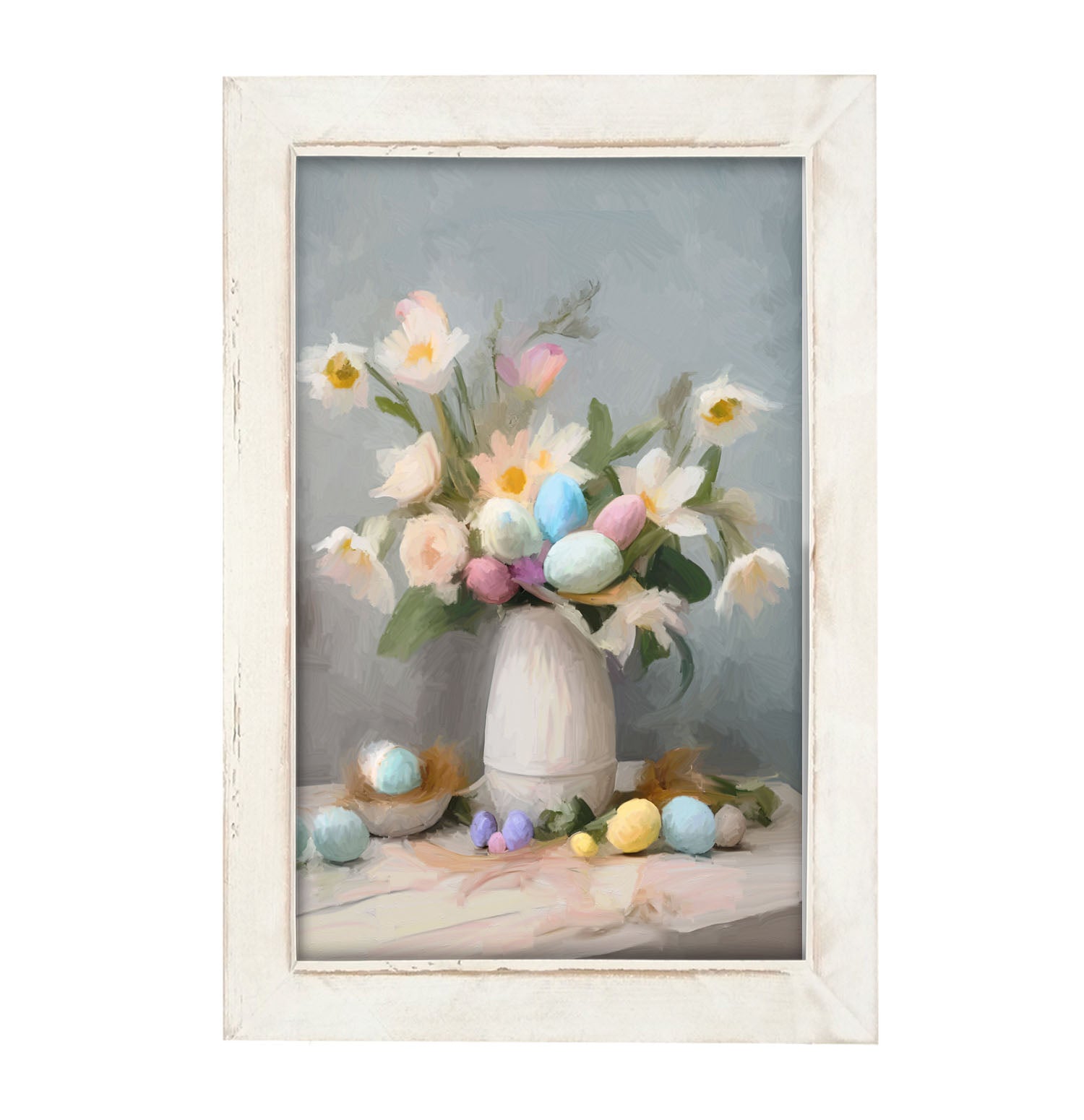 Easter Egg Bouquet - Framed art