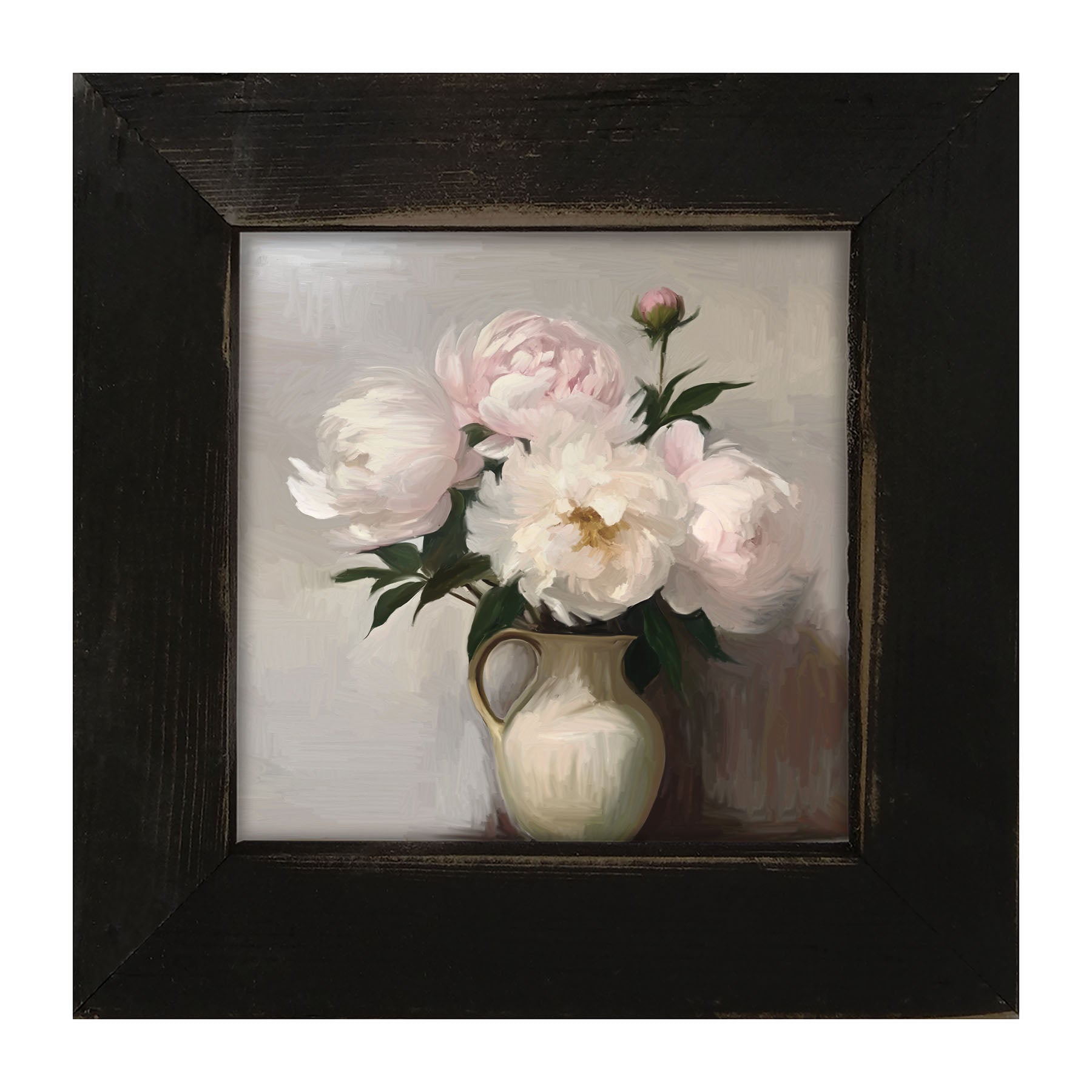 Bouquet of Peonies - Framed art