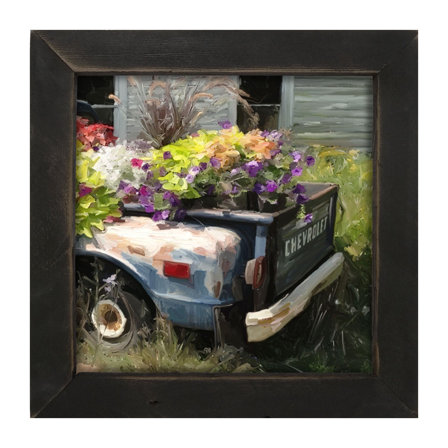 Chevrolet Flower Bed - Framed art