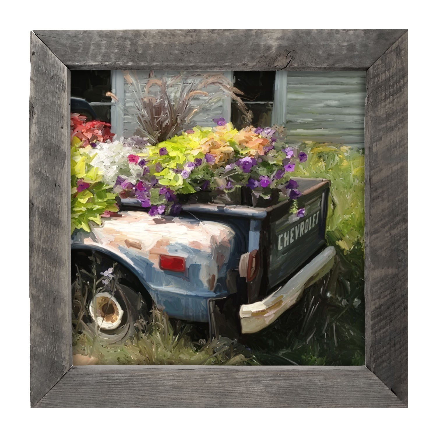 Chevrolet Flower Bed - Framed art