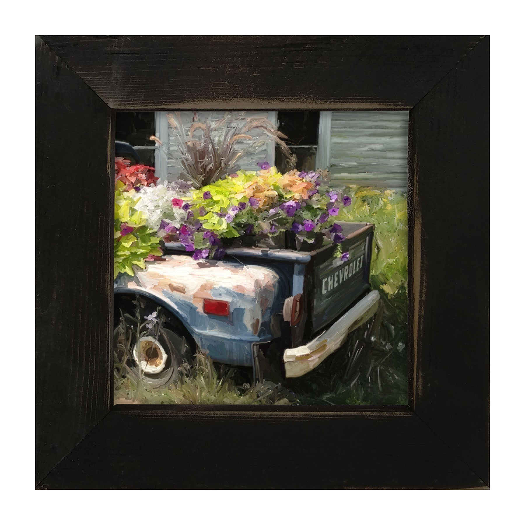 Chevrolet Flower Bed - Framed art