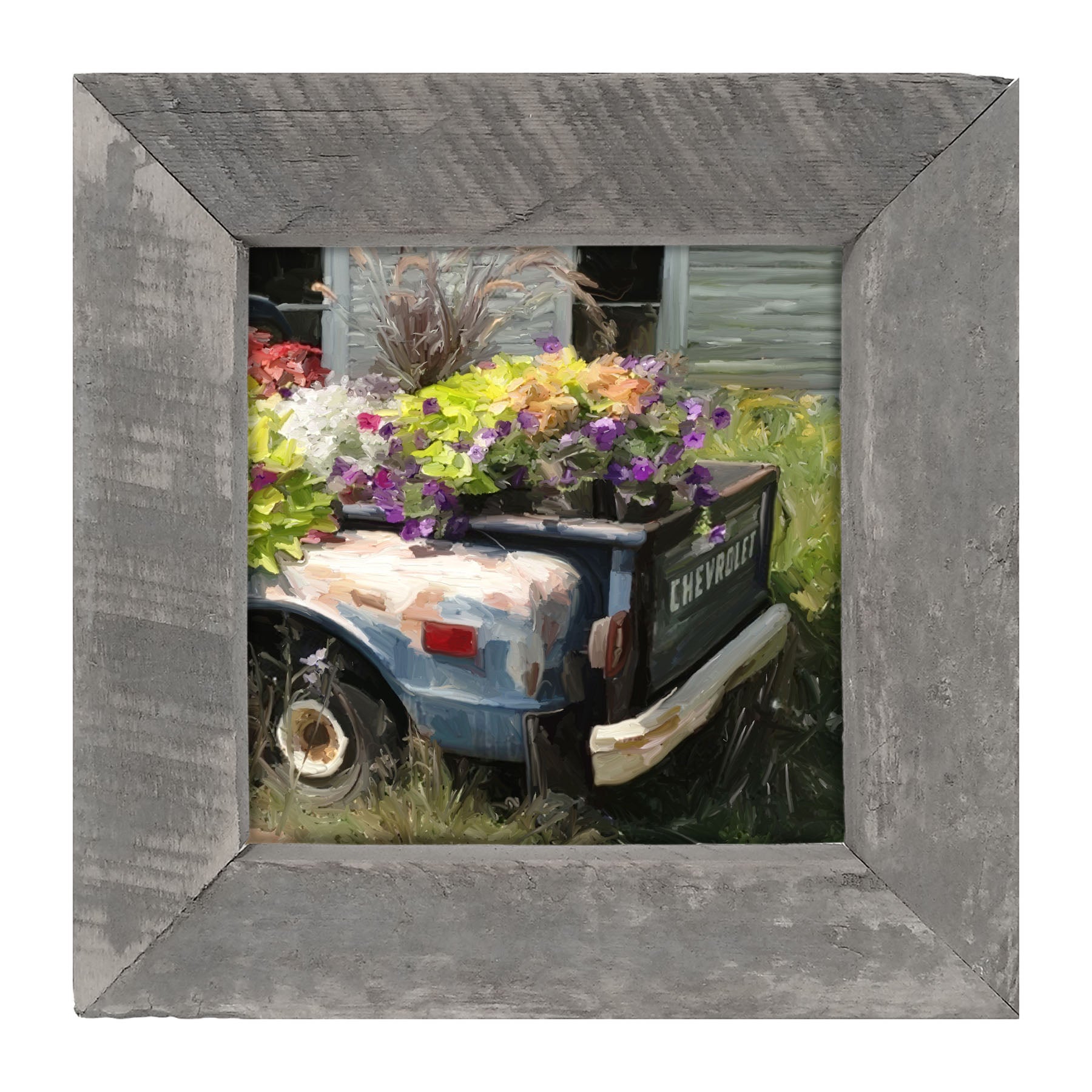 Chevrolet Flower Bed - Framed art