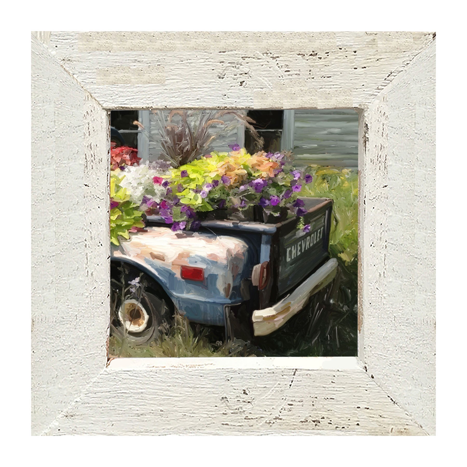 Chevrolet Flower Bed - Framed art