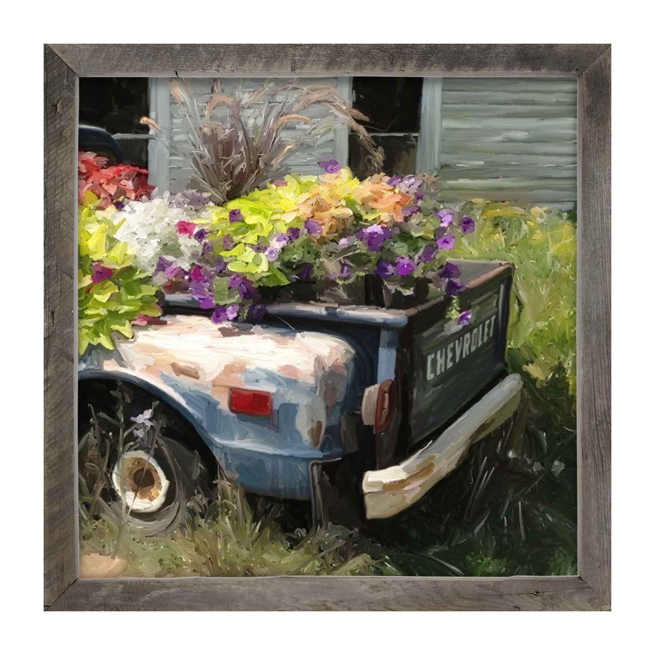 Chevrolet Flower Bed - Framed art