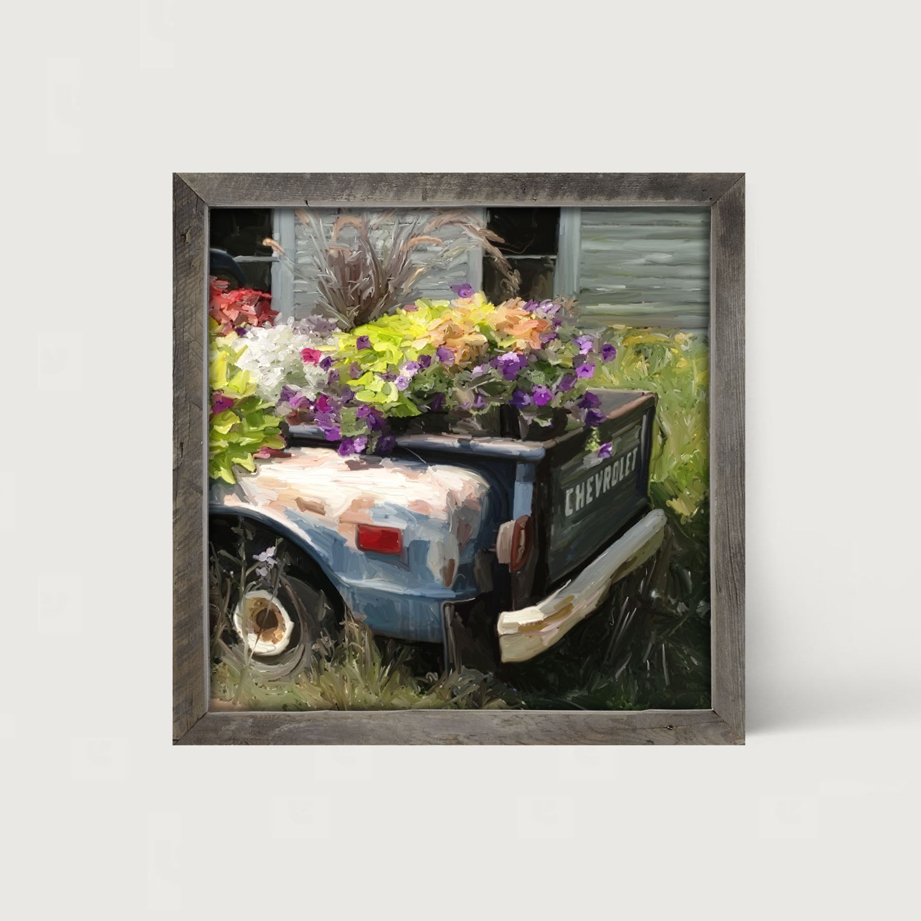 Chevrolet Flower Bed - Framed art