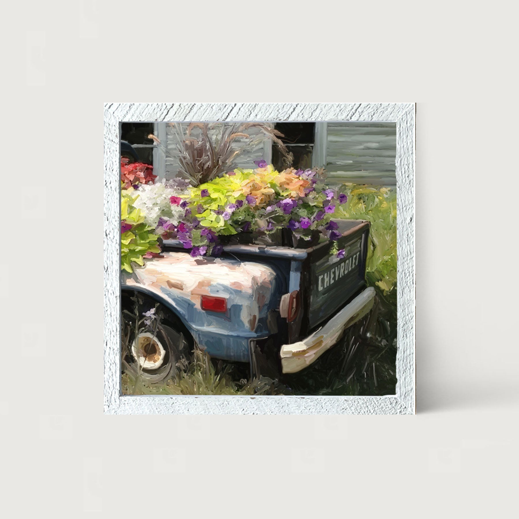 Chevrolet Flower Bed - Framed art