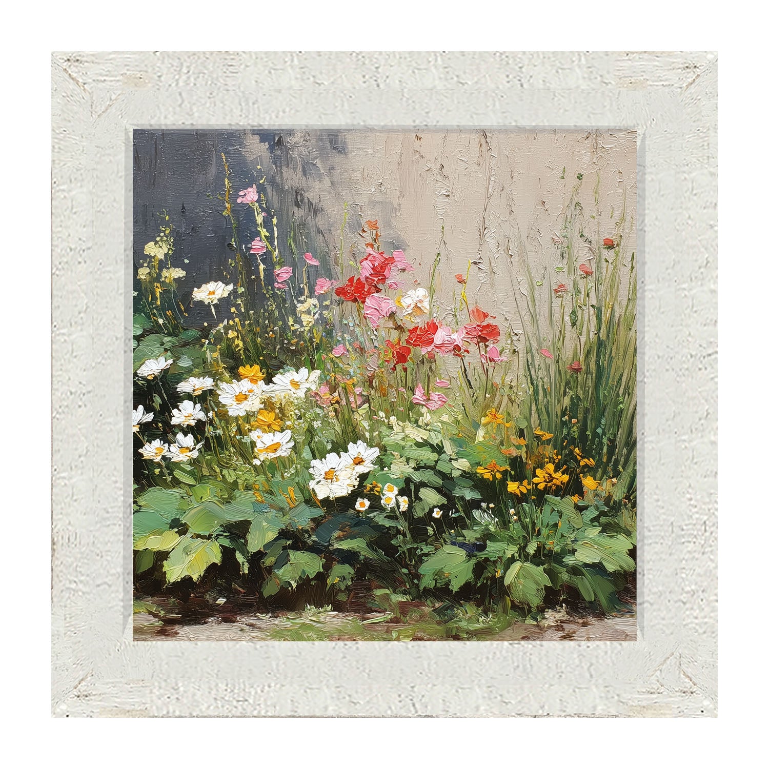 Patch of Wildflowers - Framed Art